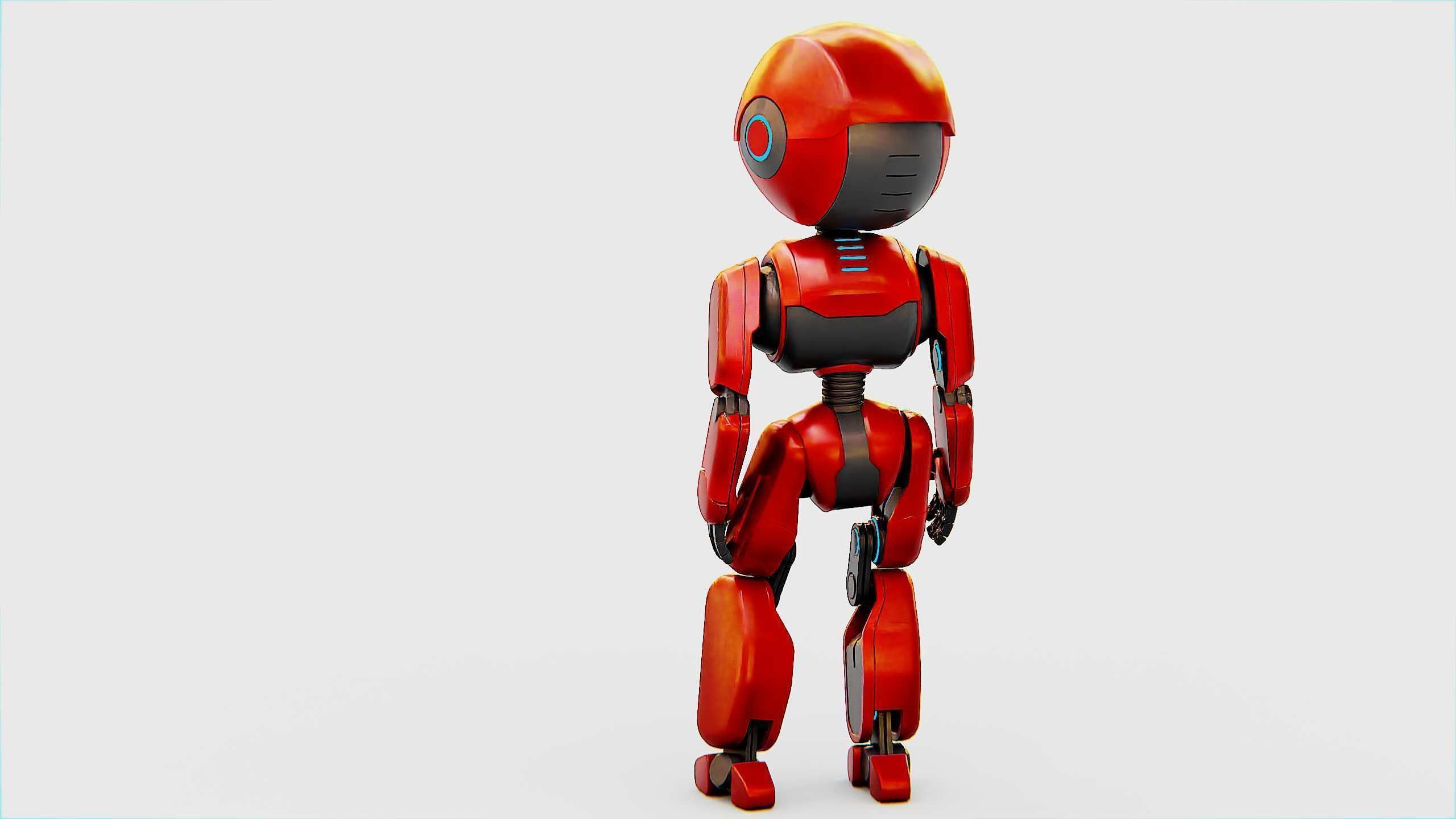 TOY BOT MESSY  Rigged for Unreal Engine - Unity - MIXAMO  3D model_11