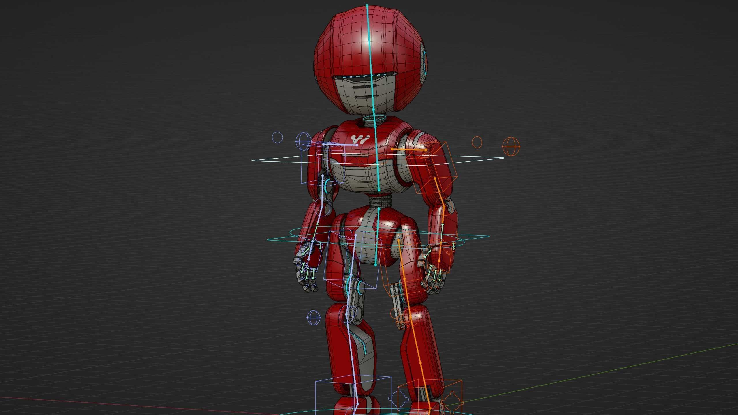 TOY BOT MESSY  Rigged for Unreal Engine - Unity - MIXAMO  3D model_37