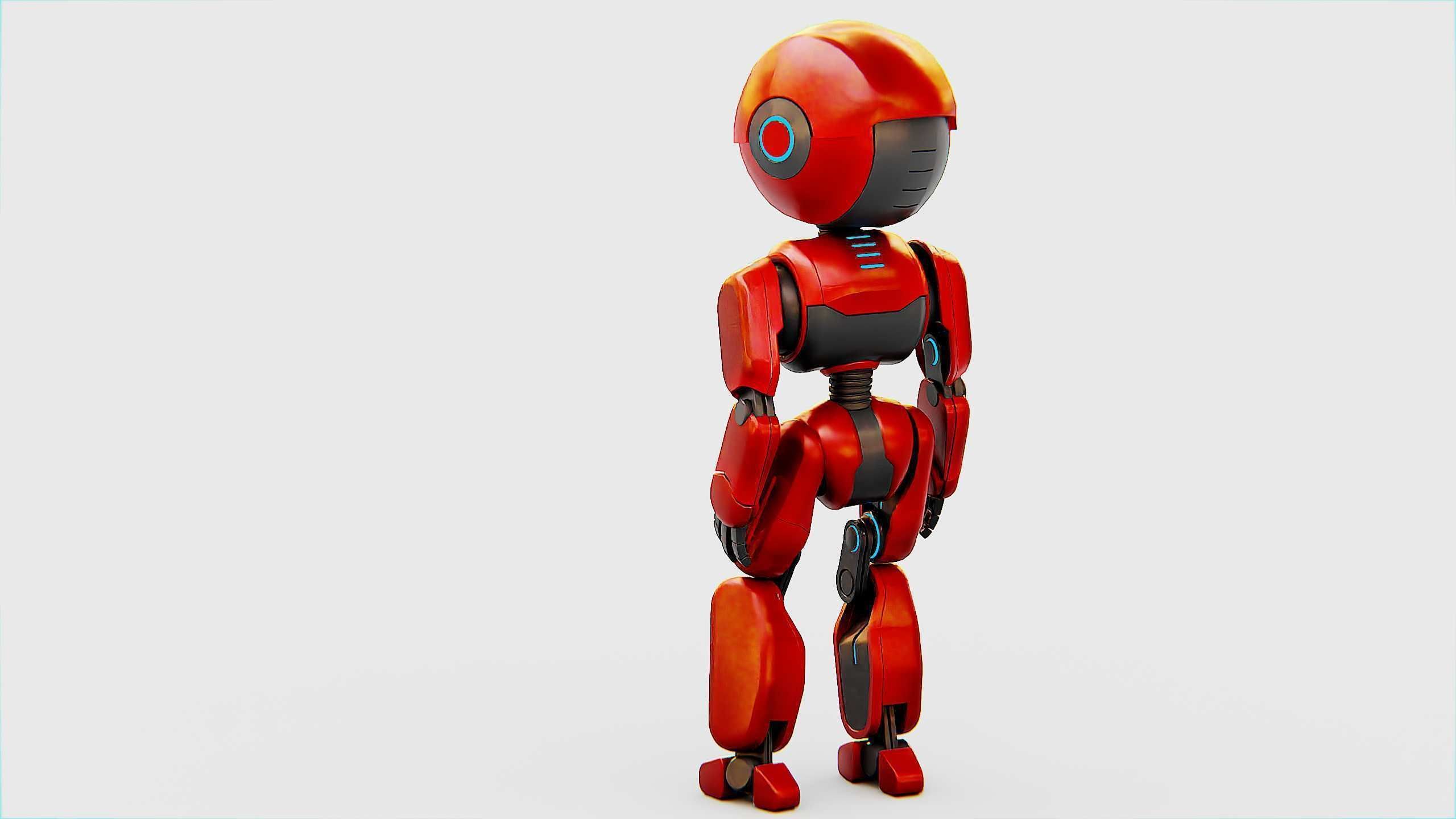 TOY BOT MESSY  Rigged for Unreal Engine - Unity - MIXAMO  3D model_10