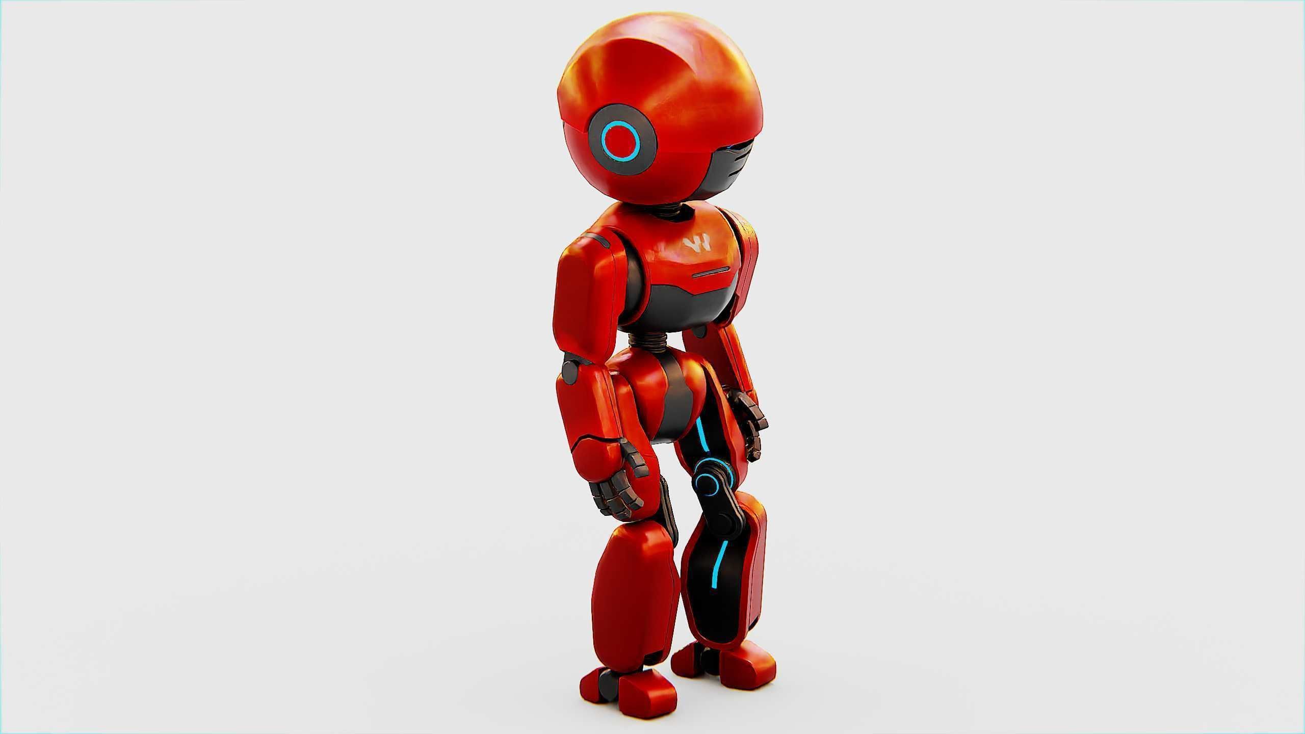 TOY BOT MESSY  Rigged for Unreal Engine - Unity - MIXAMO  3D model_20