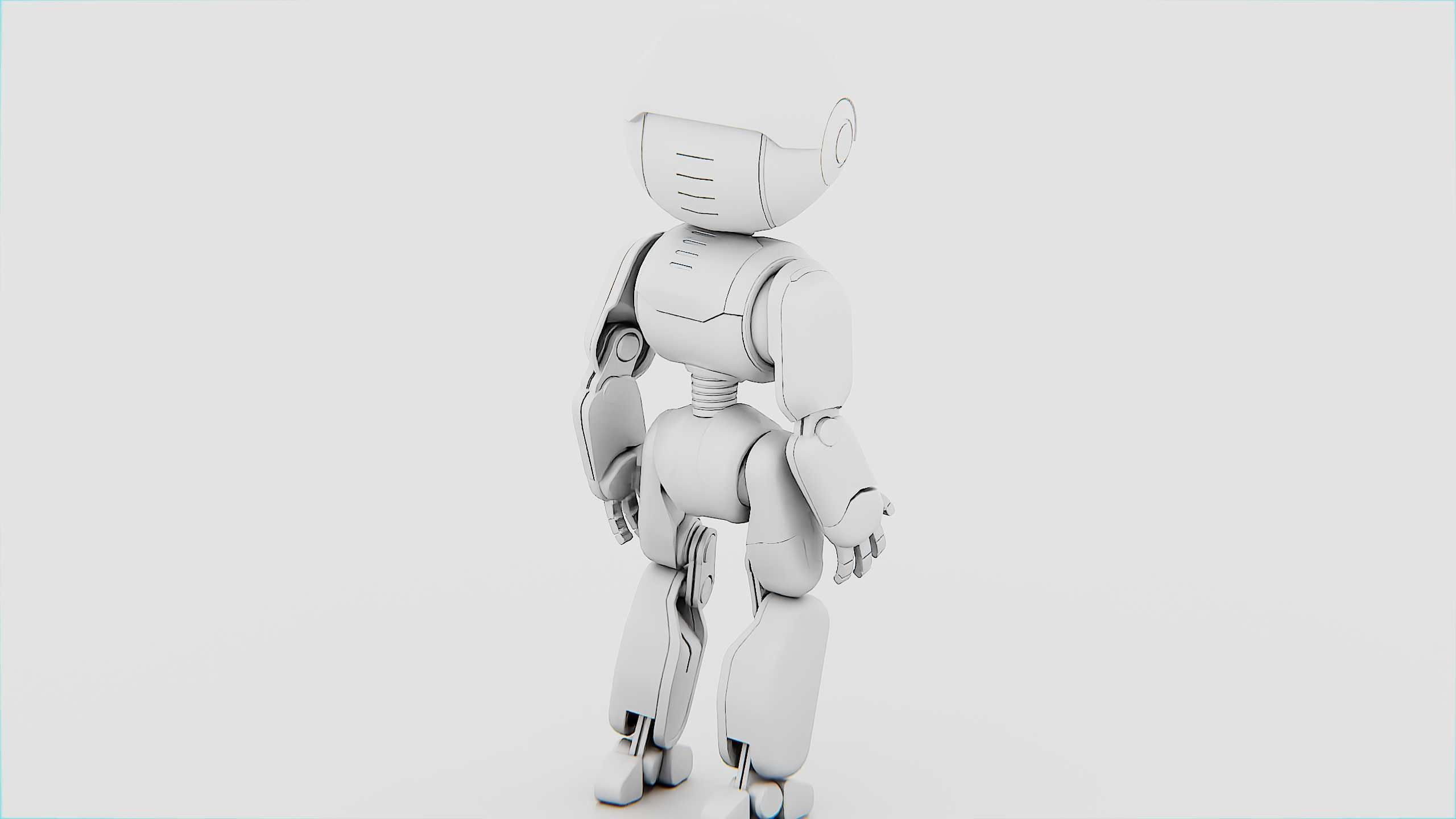 TOY BOT MESSY  Rigged for Unreal Engine - Unity - MIXAMO  3D model_34