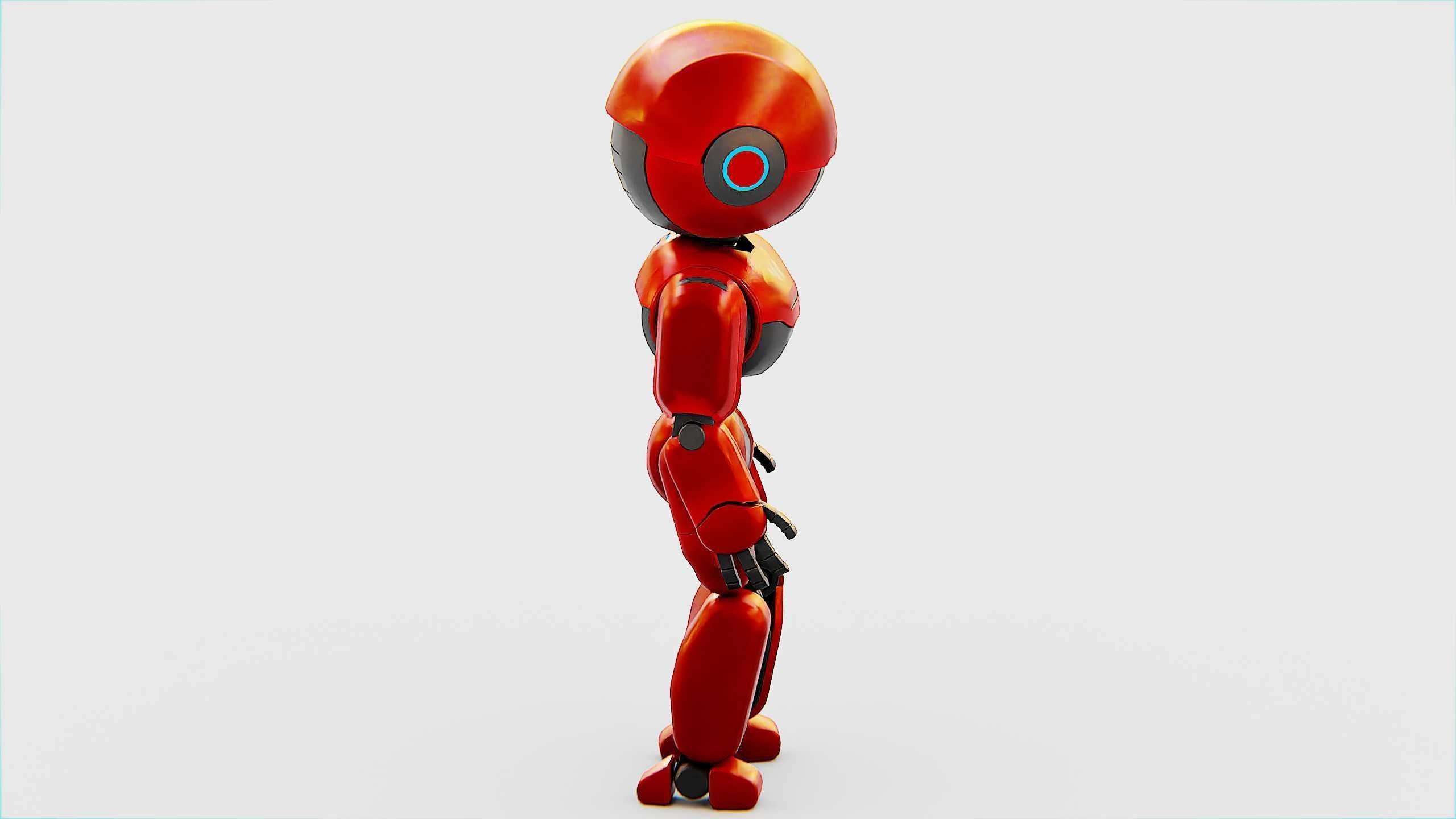 TOY BOT MESSY  Rigged for Unreal Engine - Unity - MIXAMO  3D model_18