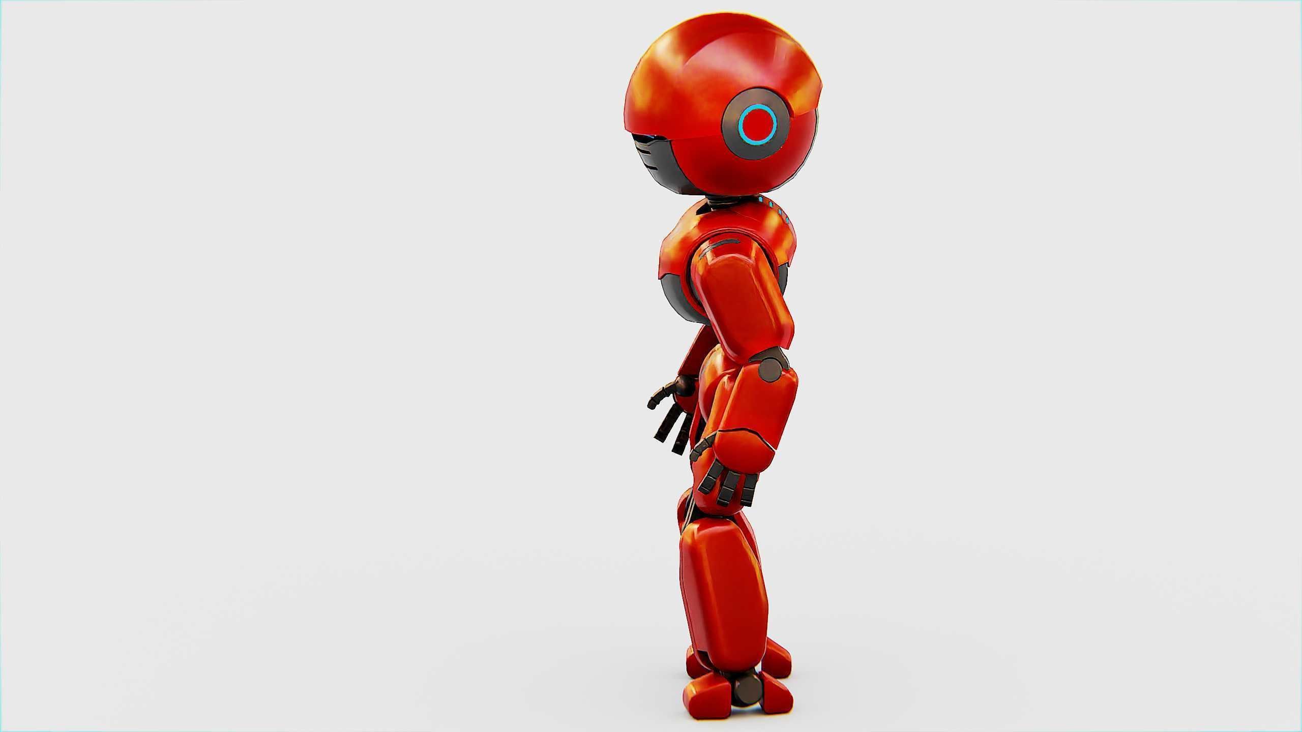 TOY BOT MESSY  Rigged for Unreal Engine - Unity - MIXAMO  3D model_6