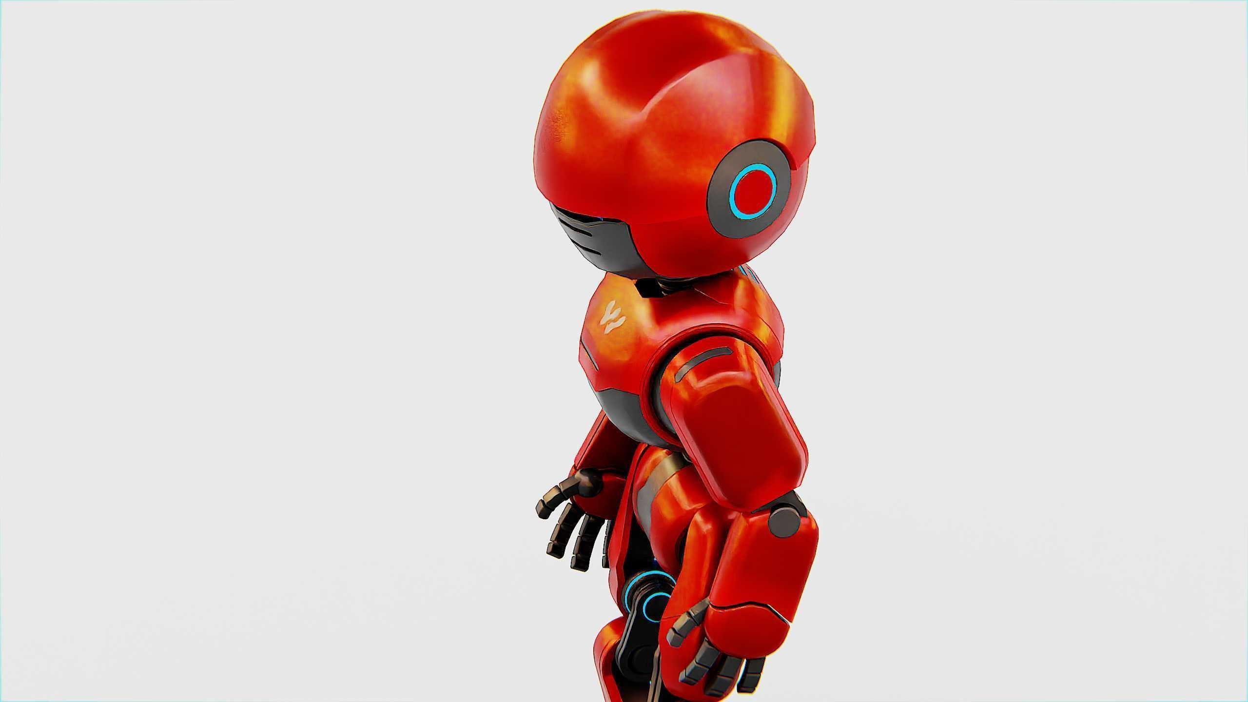 TOY BOT MESSY  Rigged for Unreal Engine - Unity - MIXAMO  3D model_23