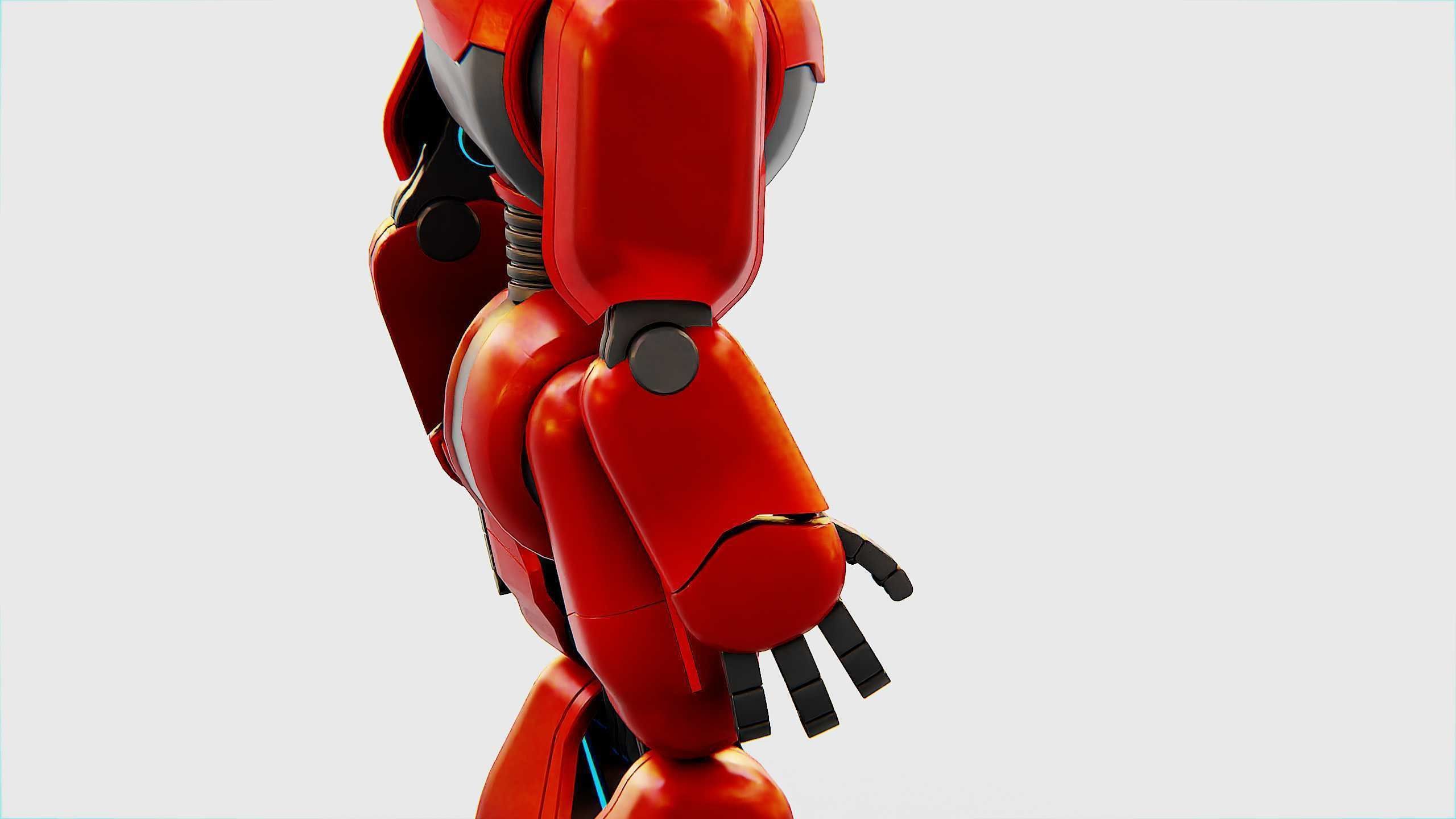 TOY BOT MESSY  Rigged for Unreal Engine - Unity - MIXAMO  3D model_26