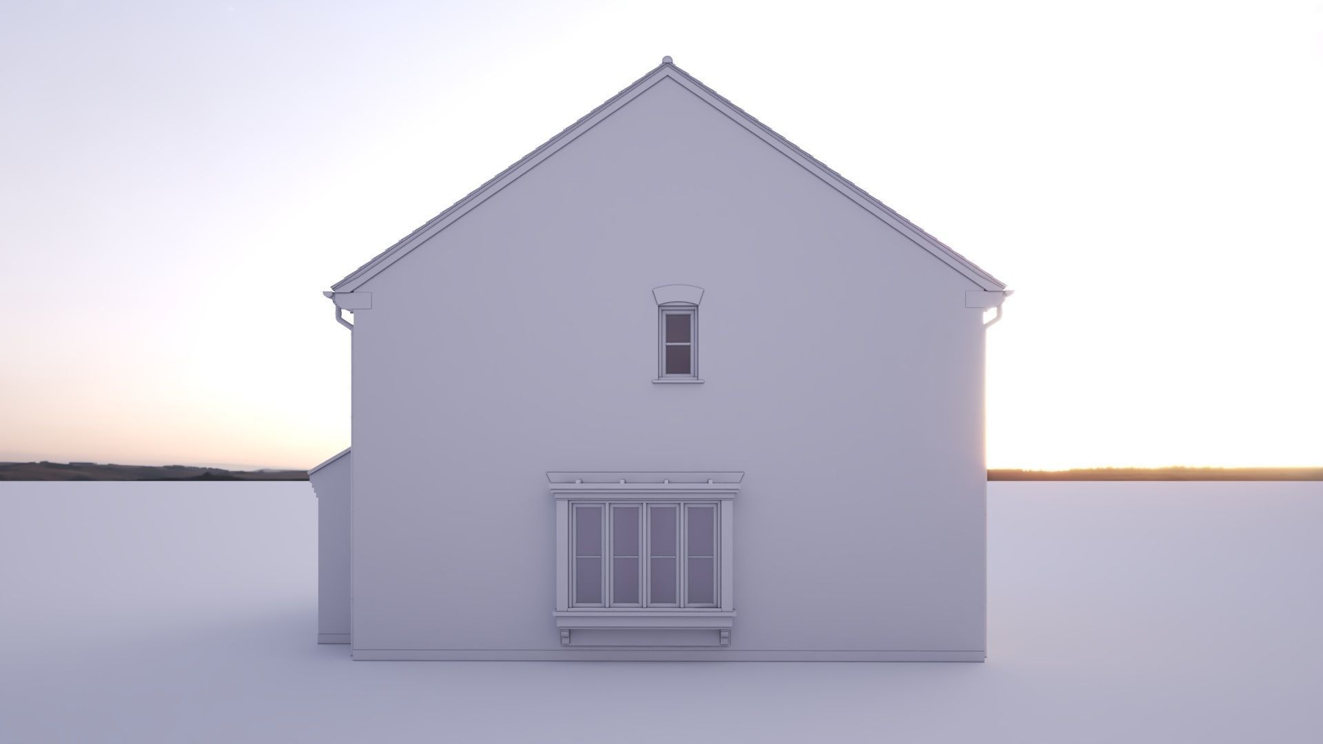 British House Bosc 2A 3D model_2