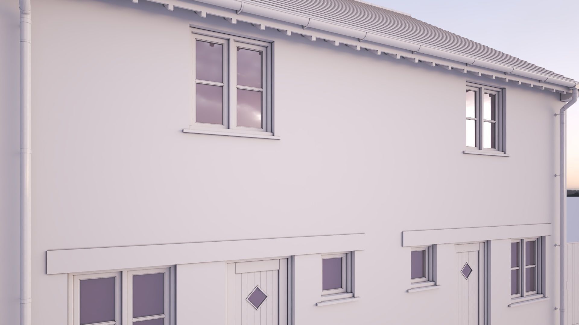 British House Bosc 2A 3D model_6
