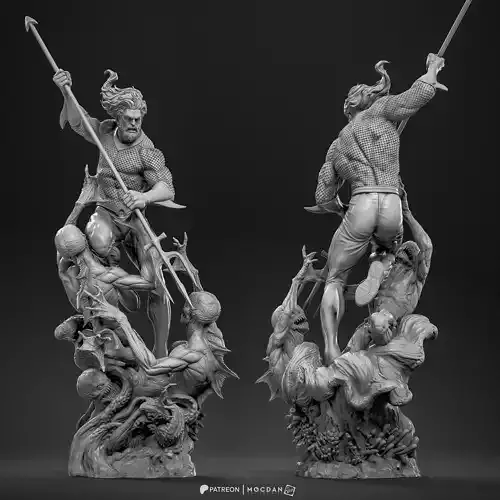 Aquaman - STL READY TO 3D PRINT
