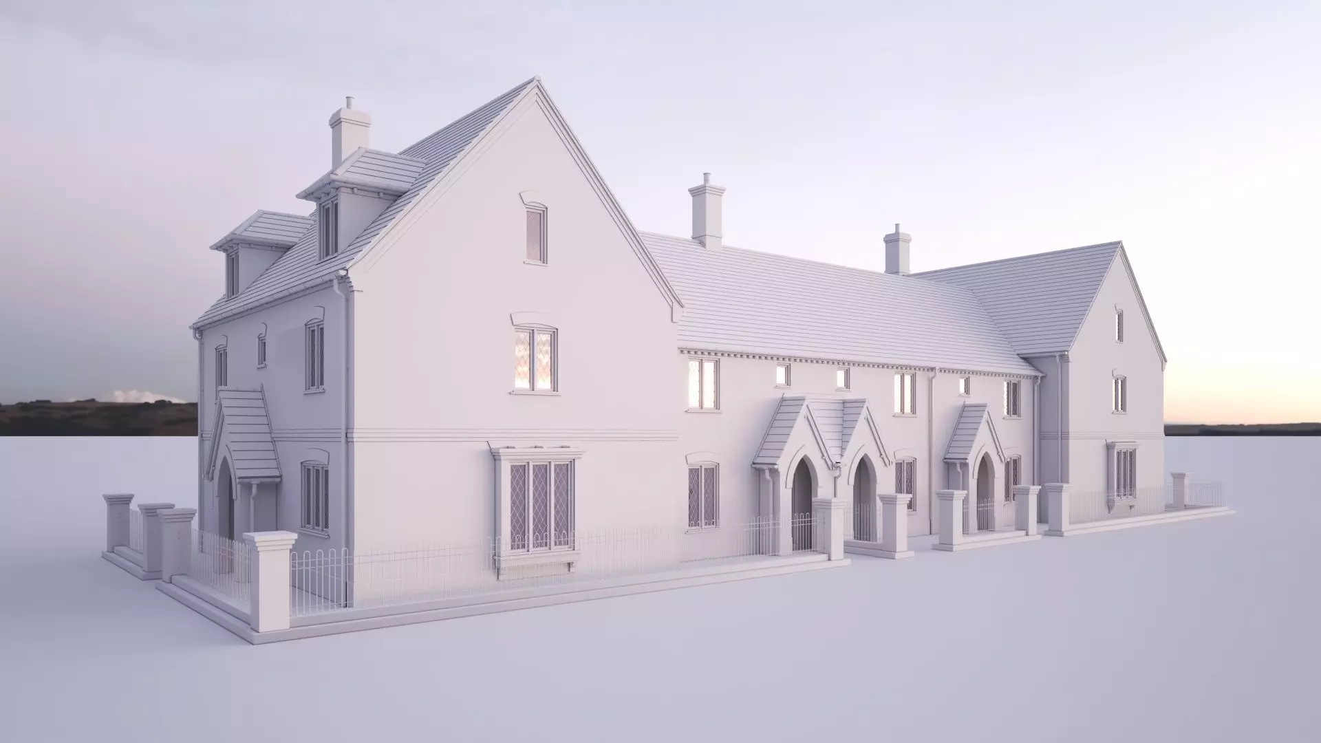 British House Bosc 3A4F 3D model_0