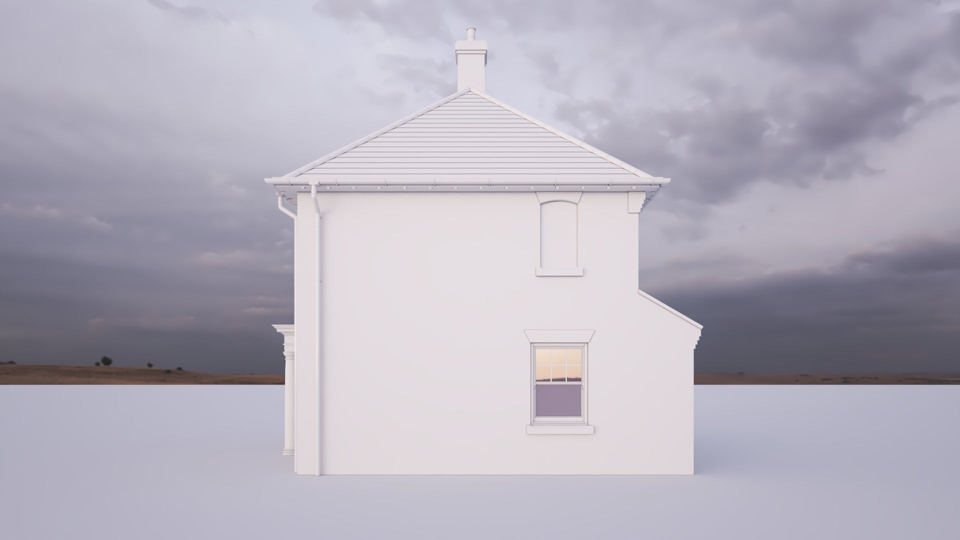 British House Bosc 3C 3D model_2