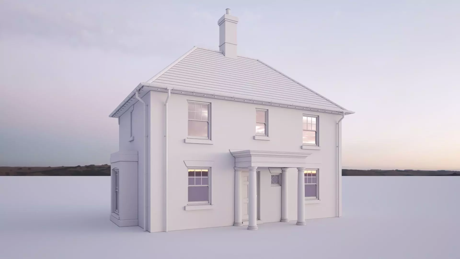 British House Bosc 3C 3D model_0