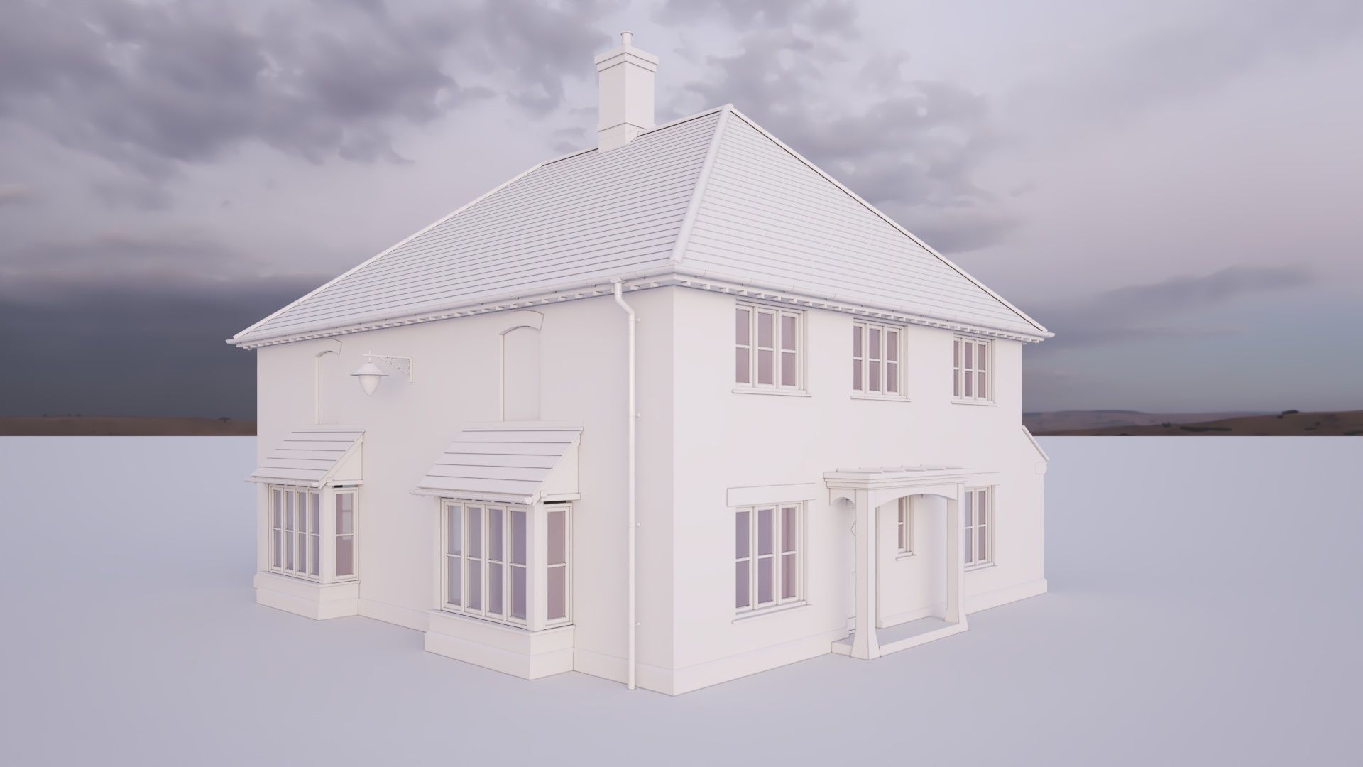 British House Bosc 3D 3D model_4