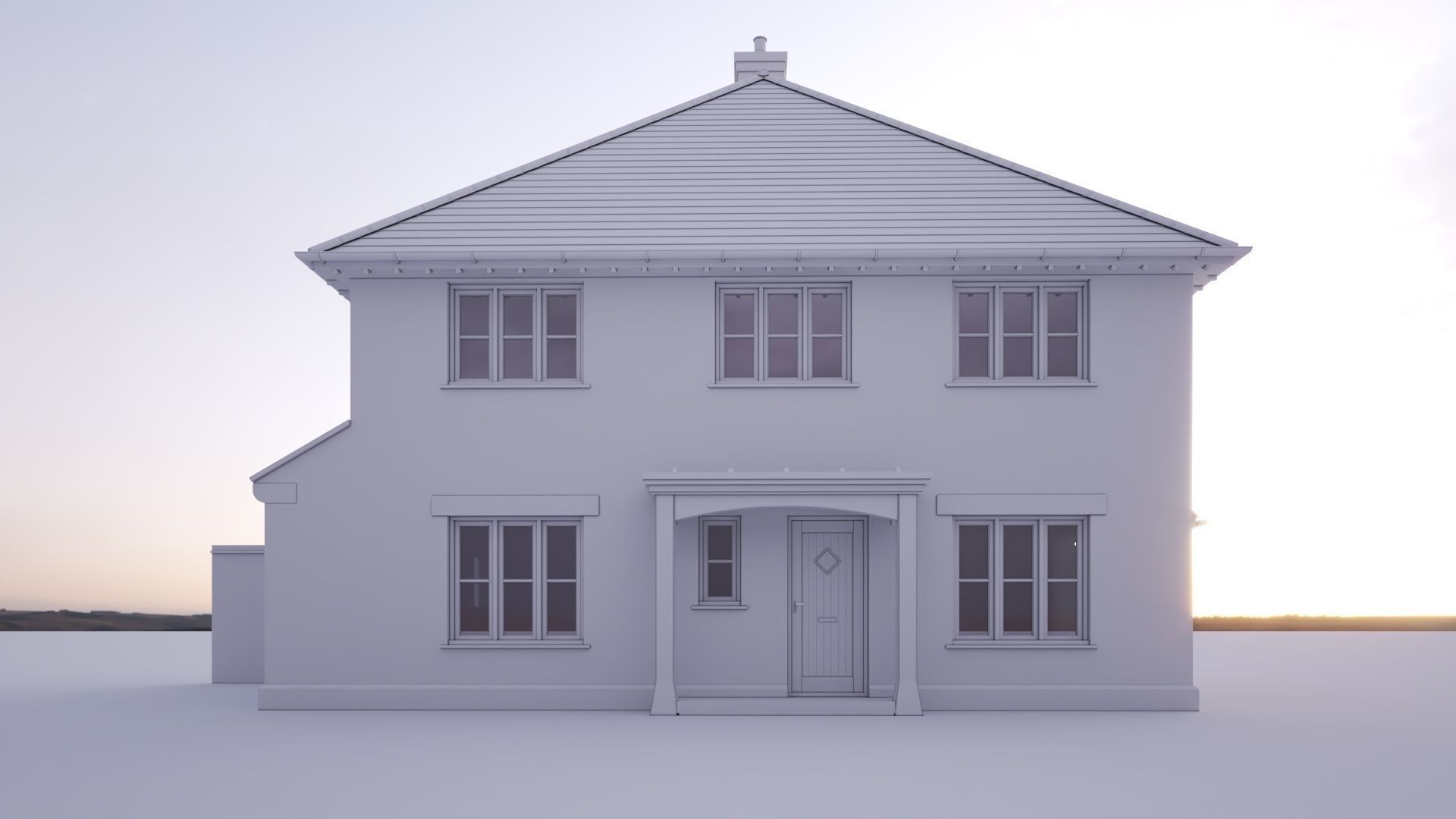 British House Bosc 3D 3D model_5