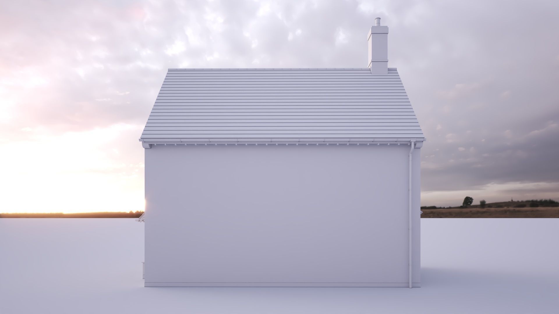 British House Bosc 3D2 3D model_3