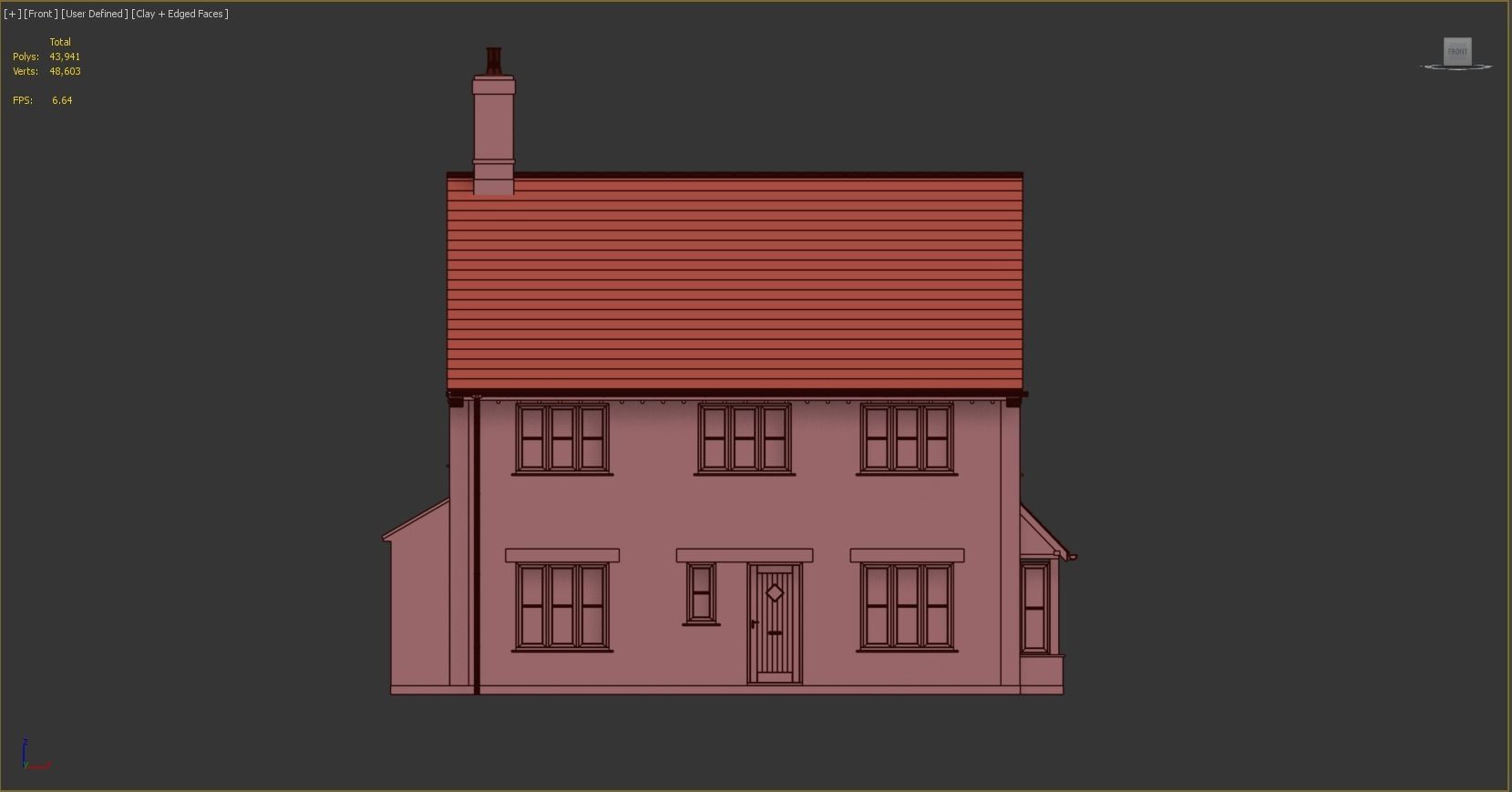 British House Bosc 3D2 3D model_7