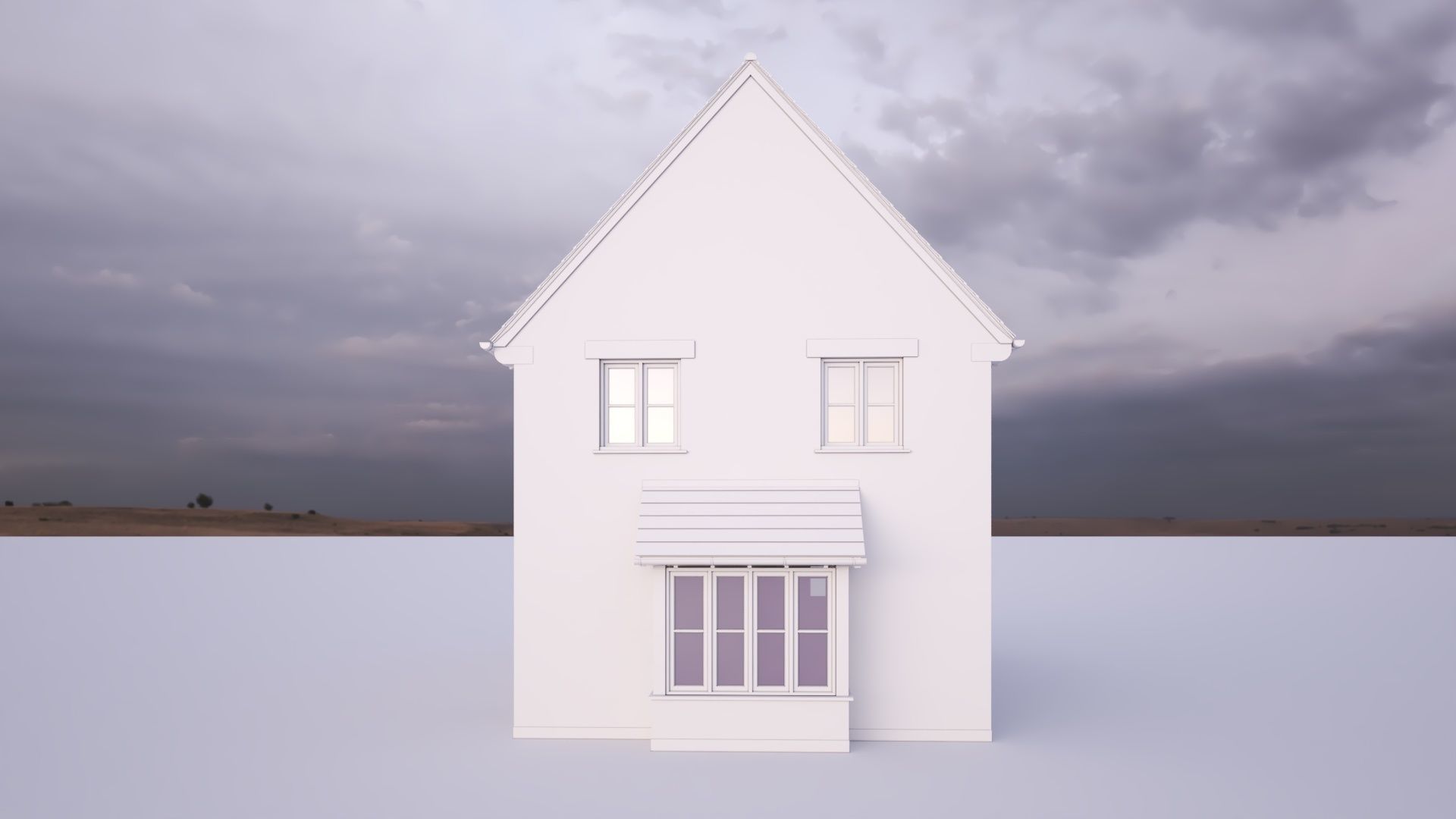 British House Bosc 3D2 3D model_4