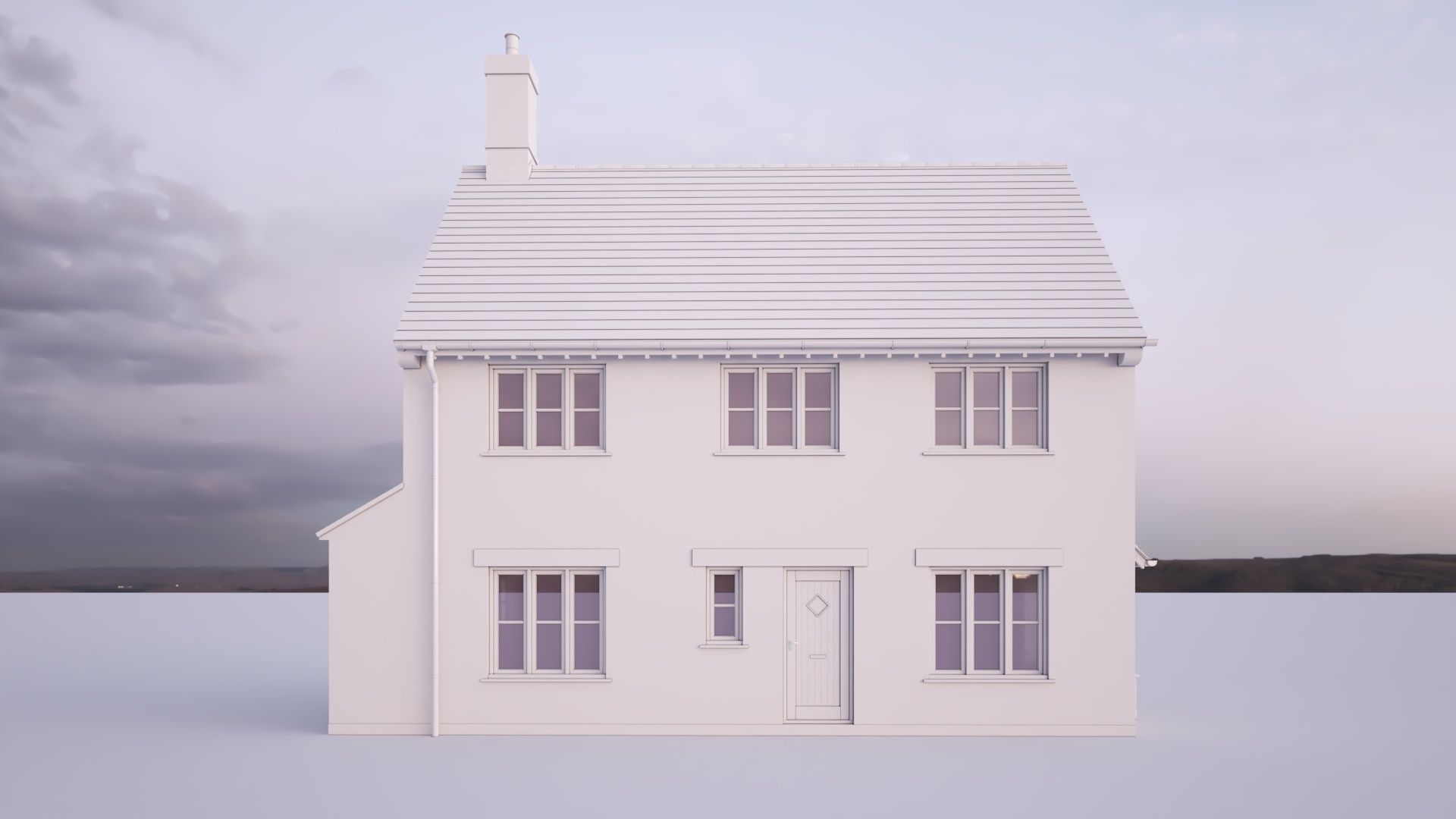 British House Bosc 3D2 3D model_1