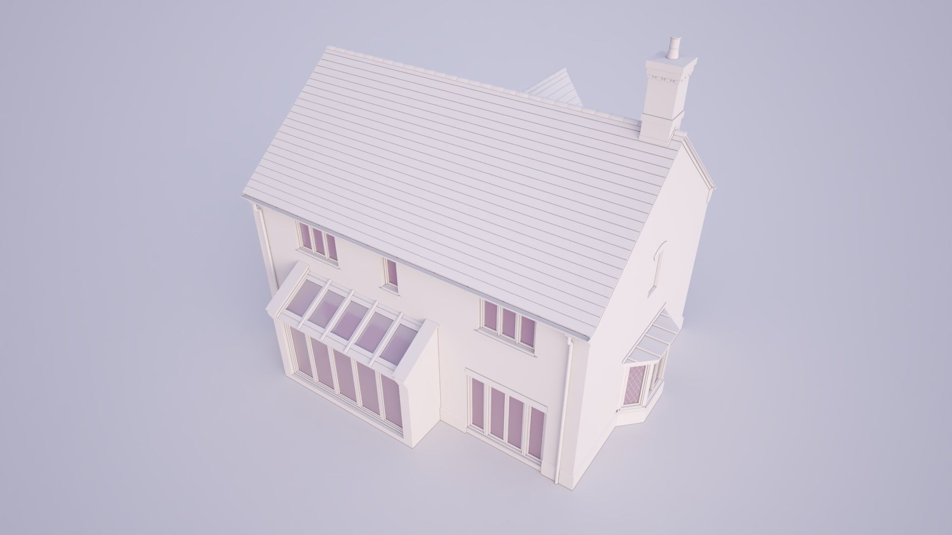 British House Bosc 4E 3D model_5