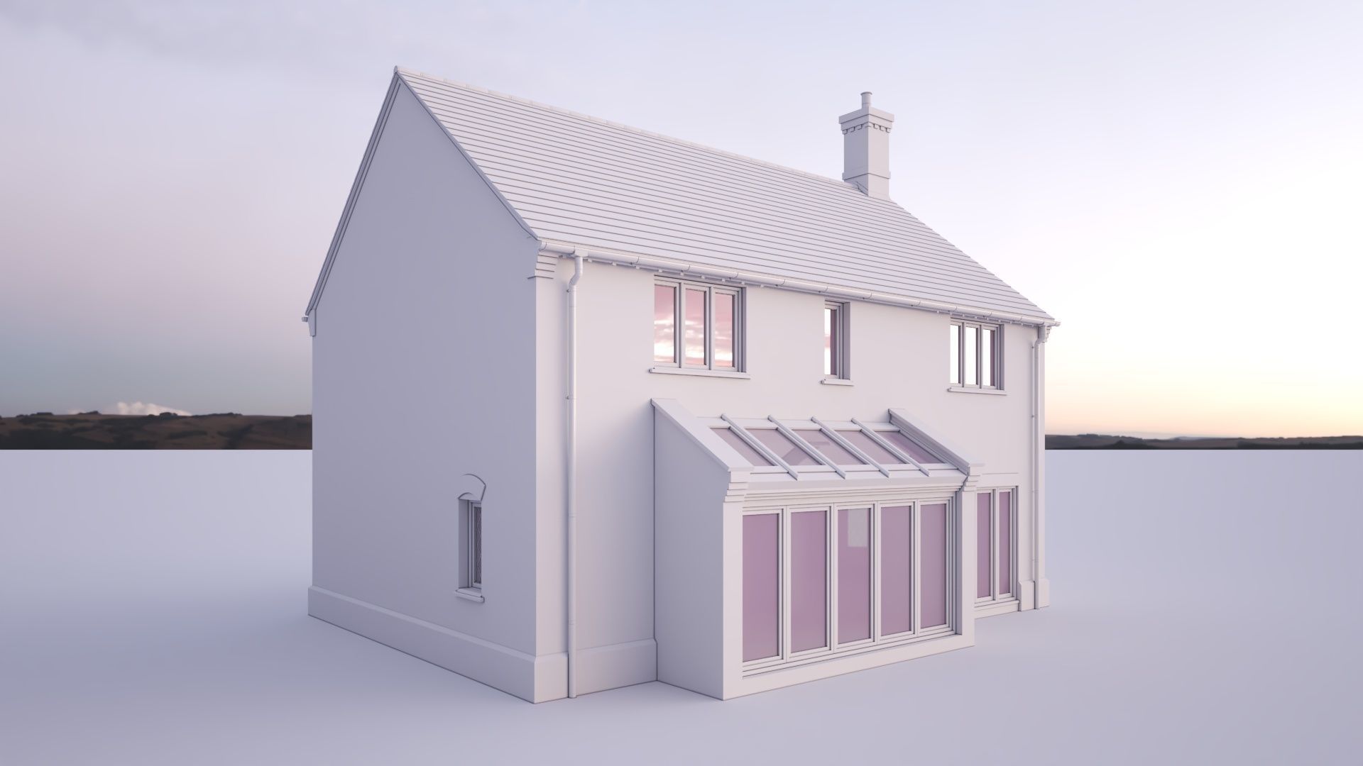 British House Bosc 4E 3D model_1