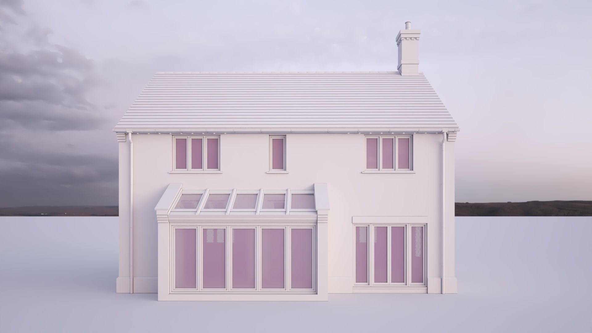 British House Bosc 4E 3D model_3