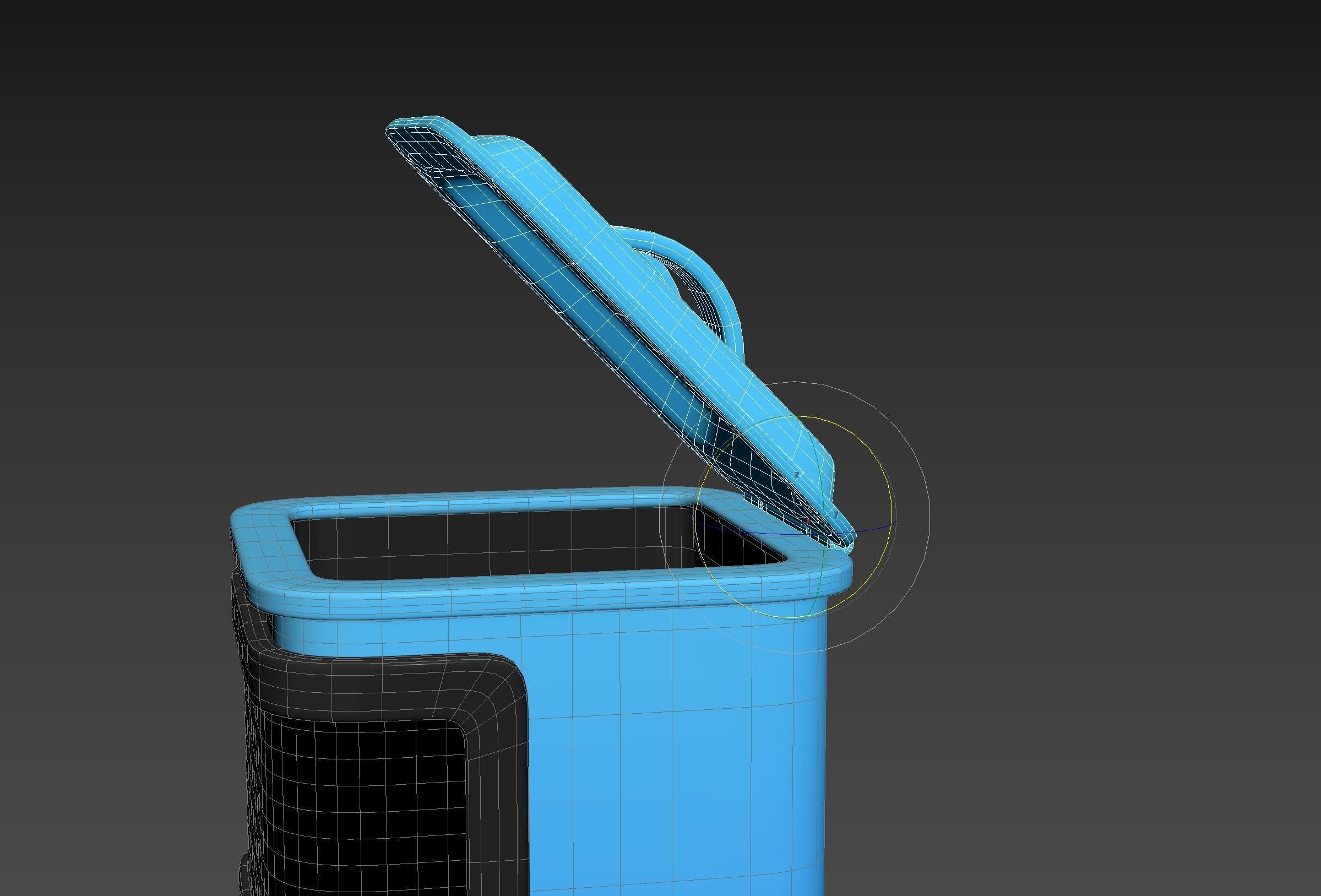 Character317 Trash Can Robot 3D model_27