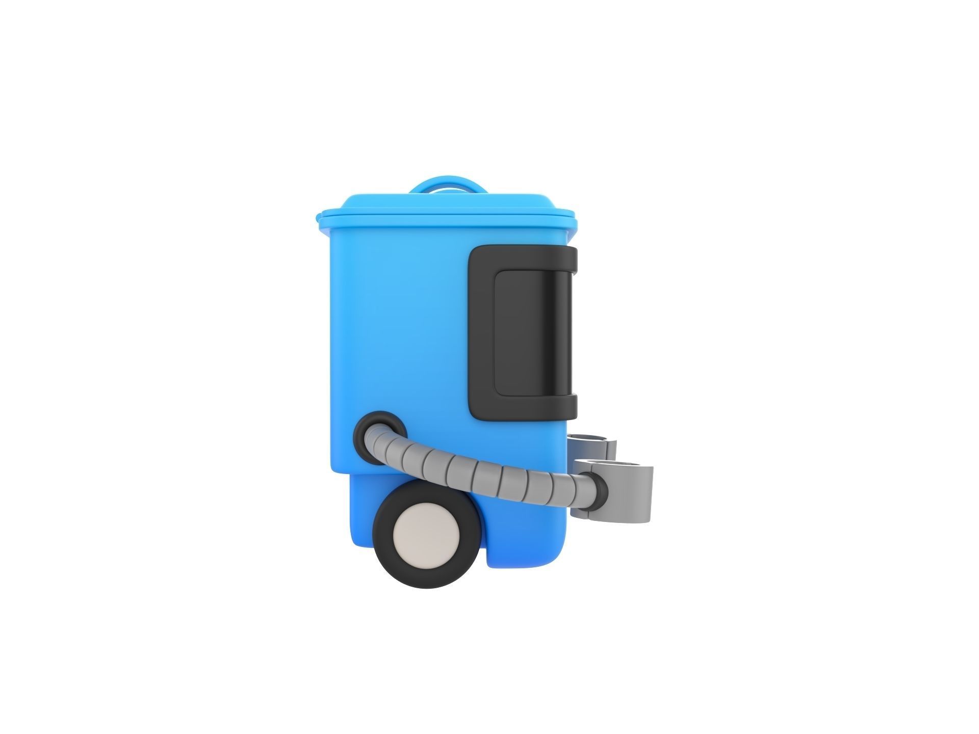 Character317 Trash Can Robot 3D model_3