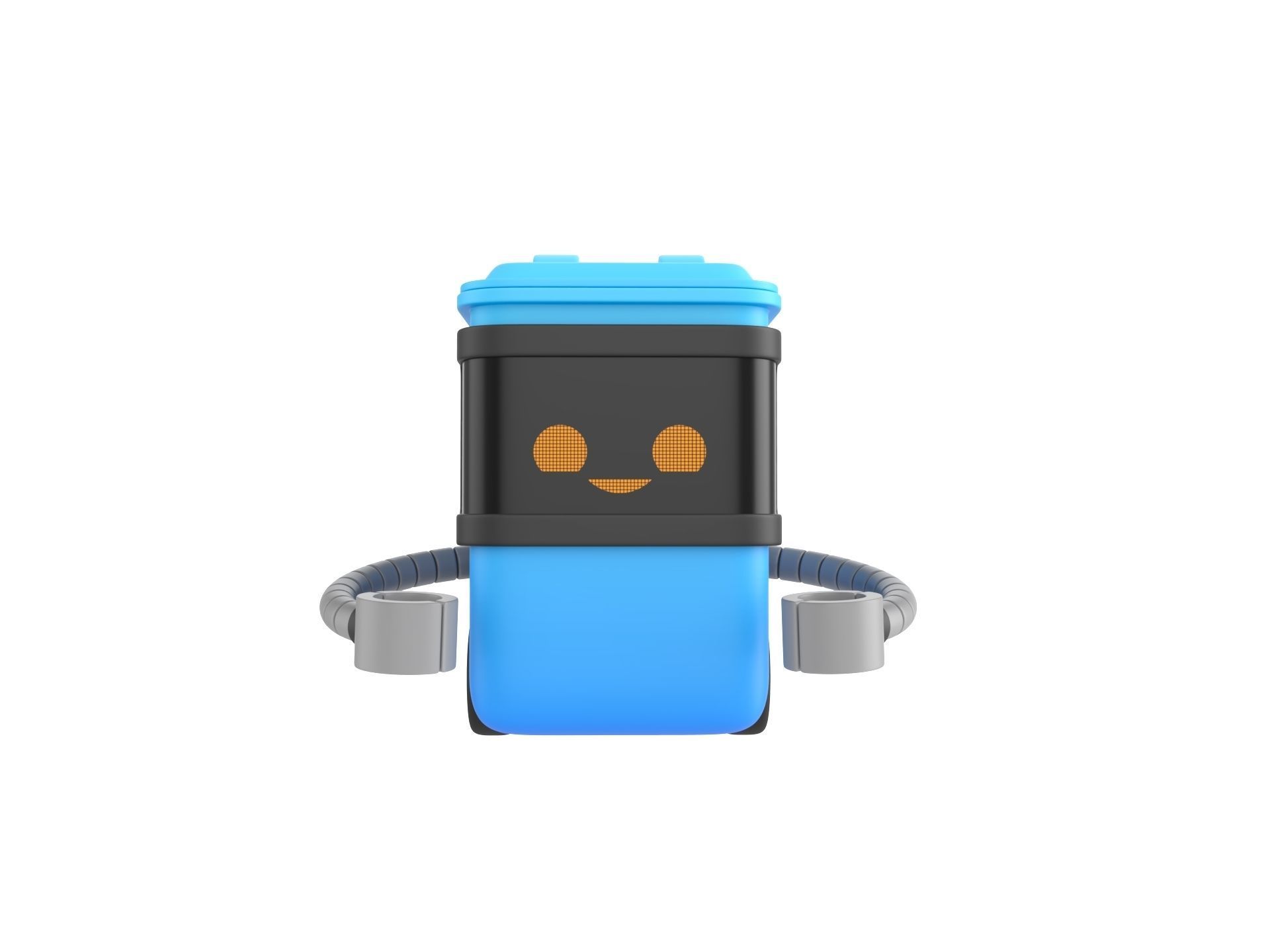 Character317 Trash Can Robot 3D model_1