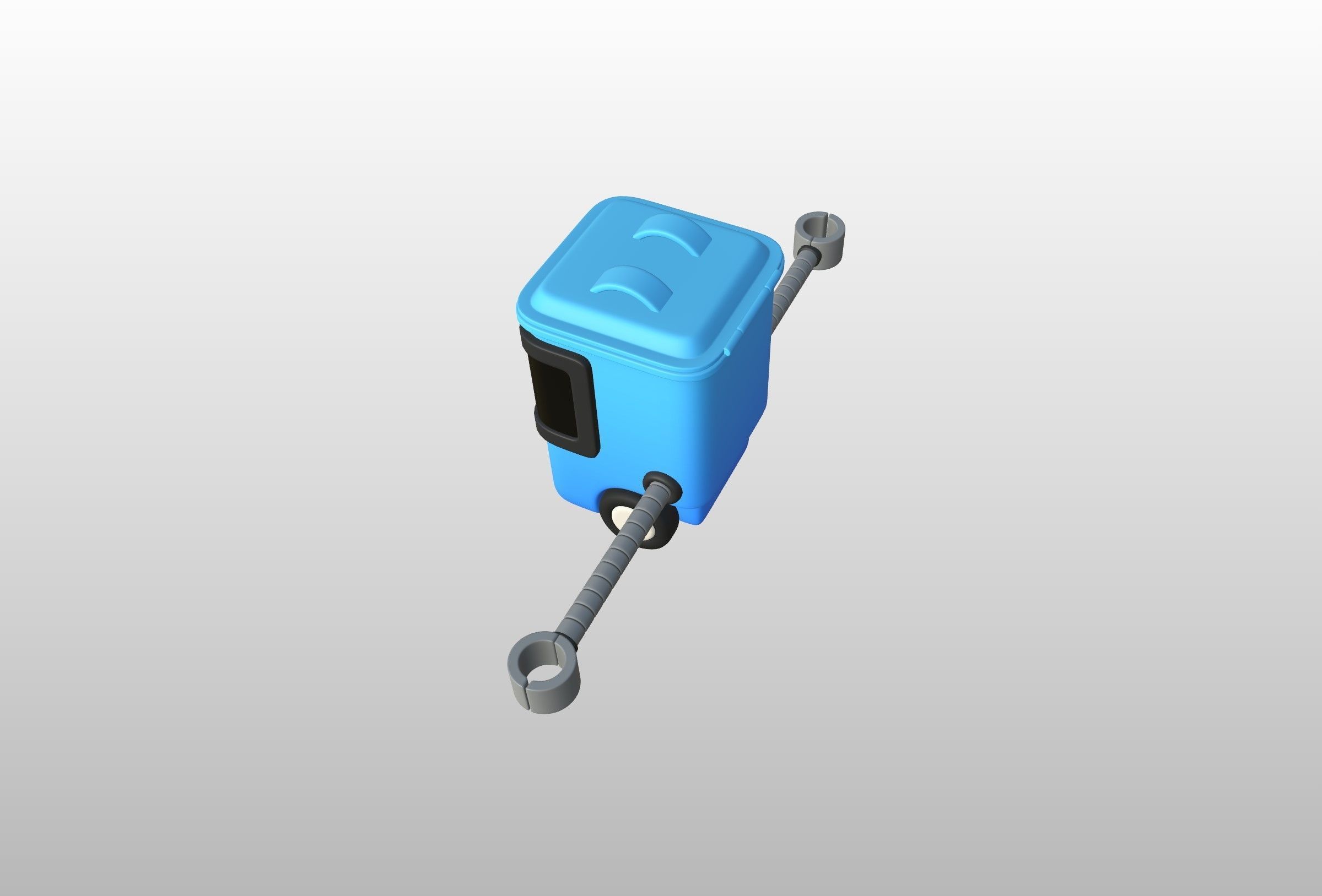 Character317 Trash Can Robot 3D model_39