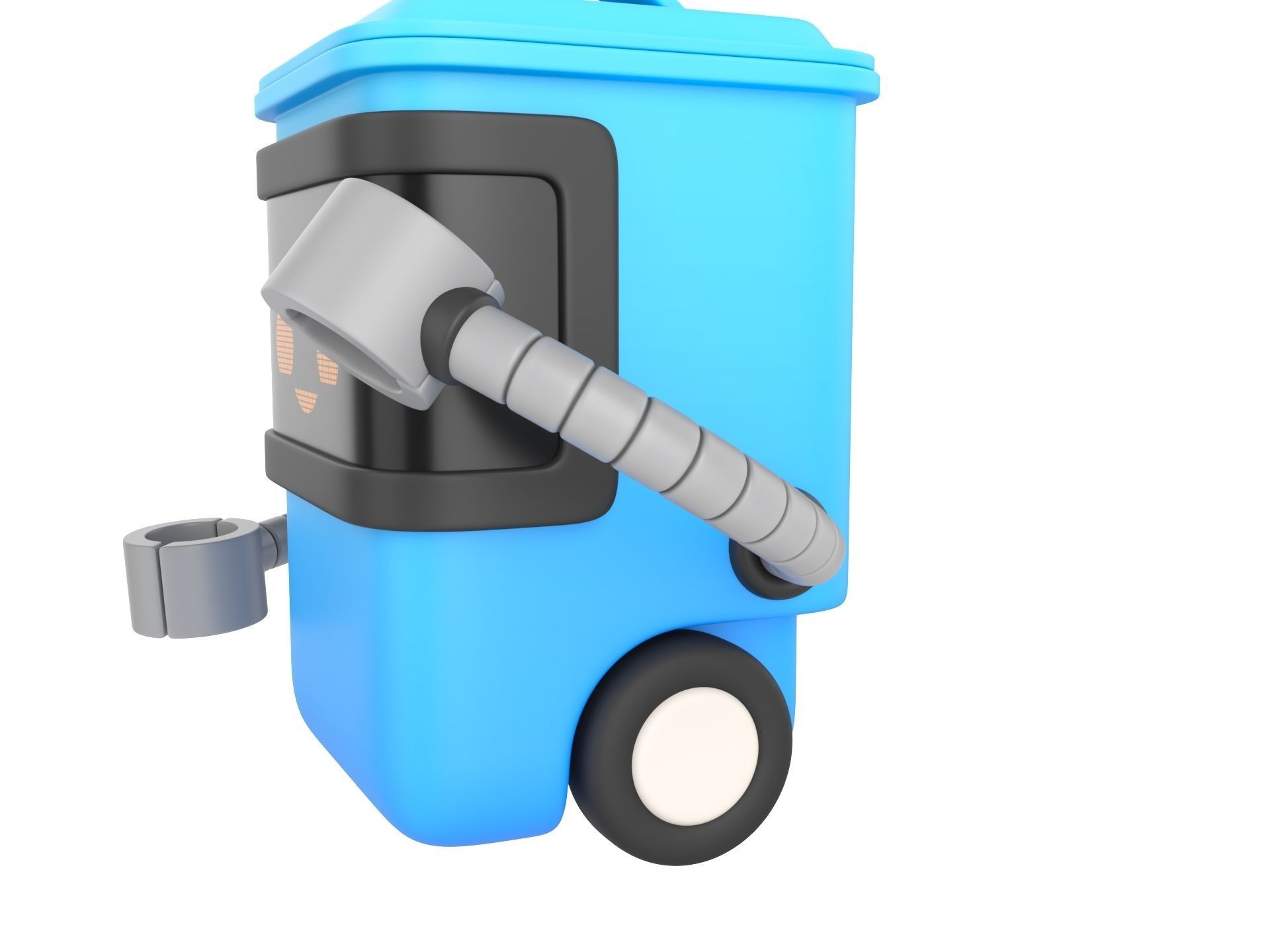 Character317 Trash Can Robot 3D model_9