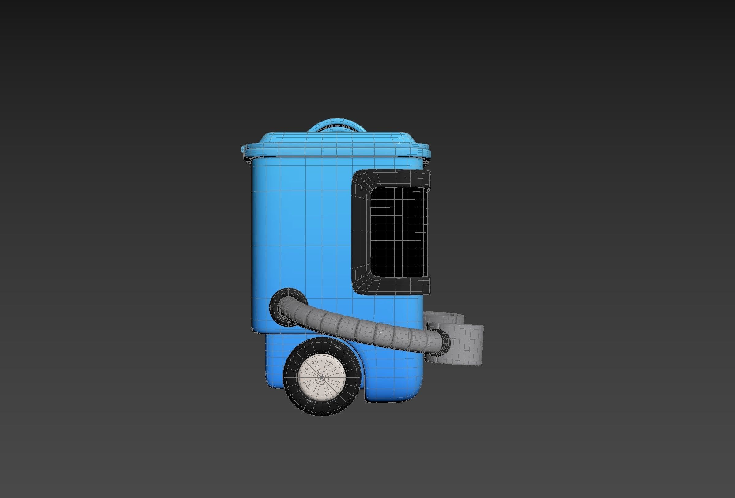 Character317 Trash Can Robot 3D model_19