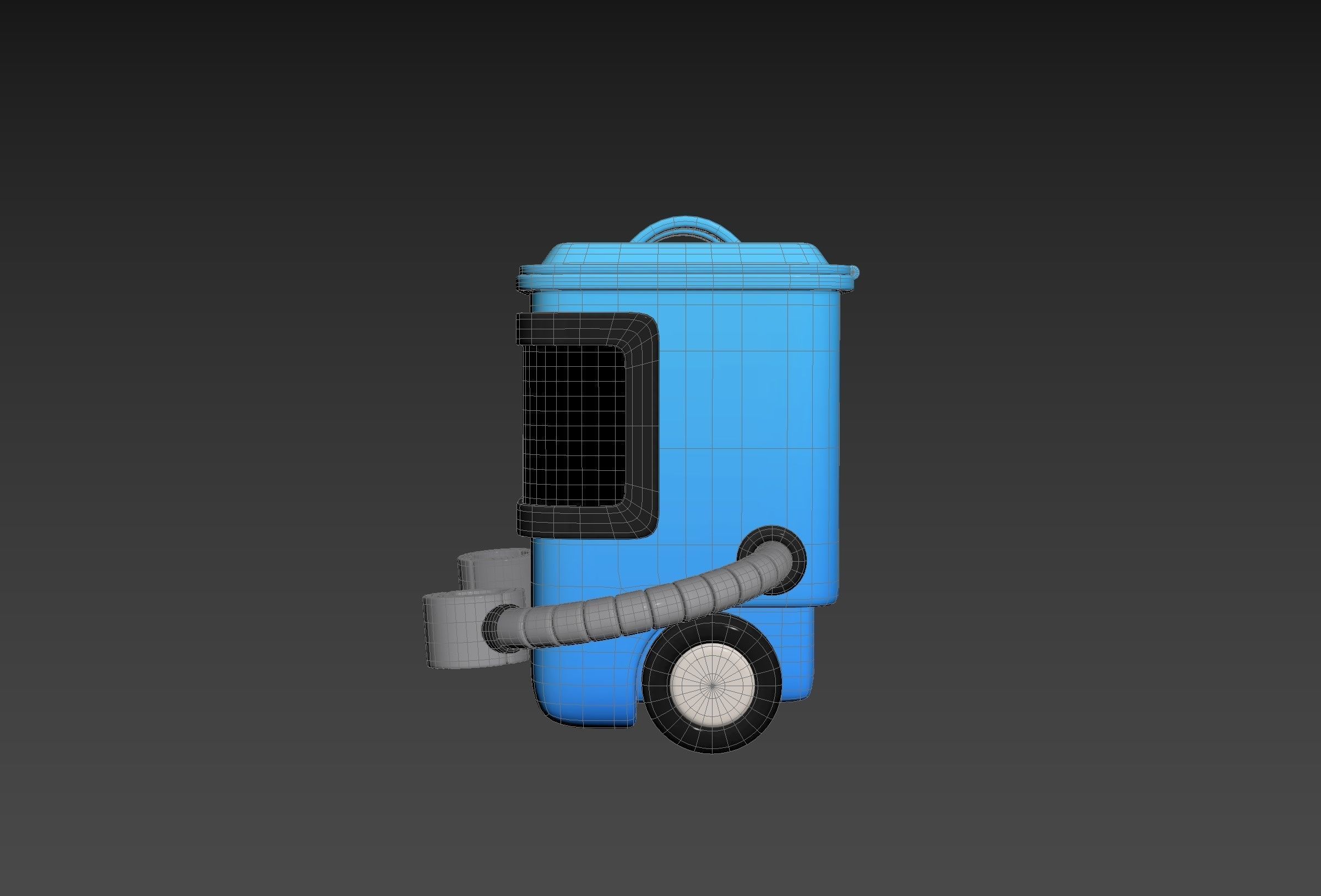 Character317 Trash Can Robot 3D model_23