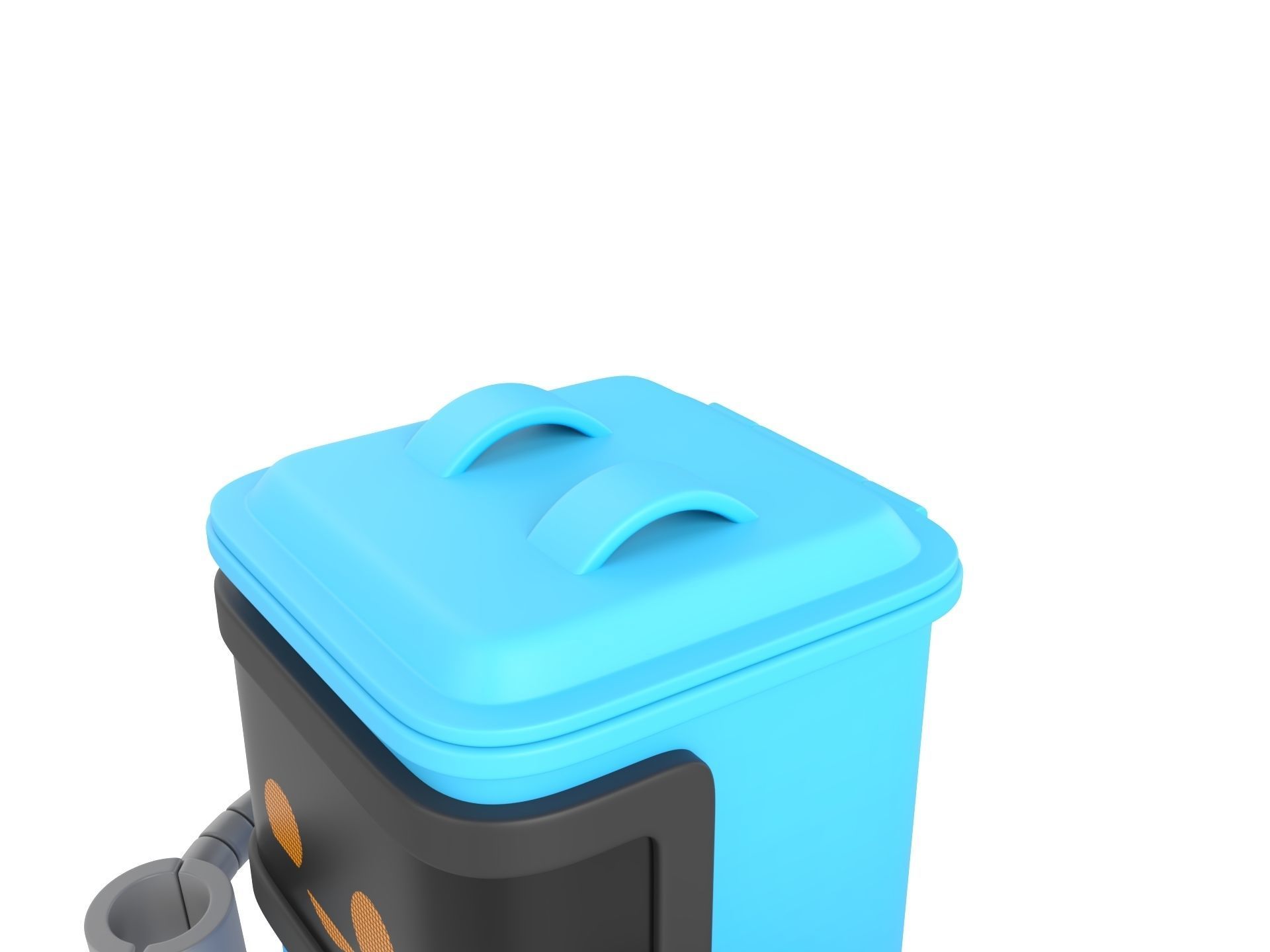 Character317 Trash Can Robot 3D model_6