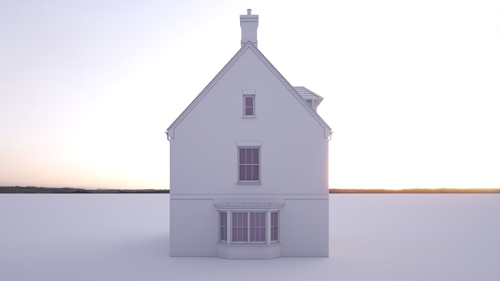 British House Bosc 4F2 3D model_2