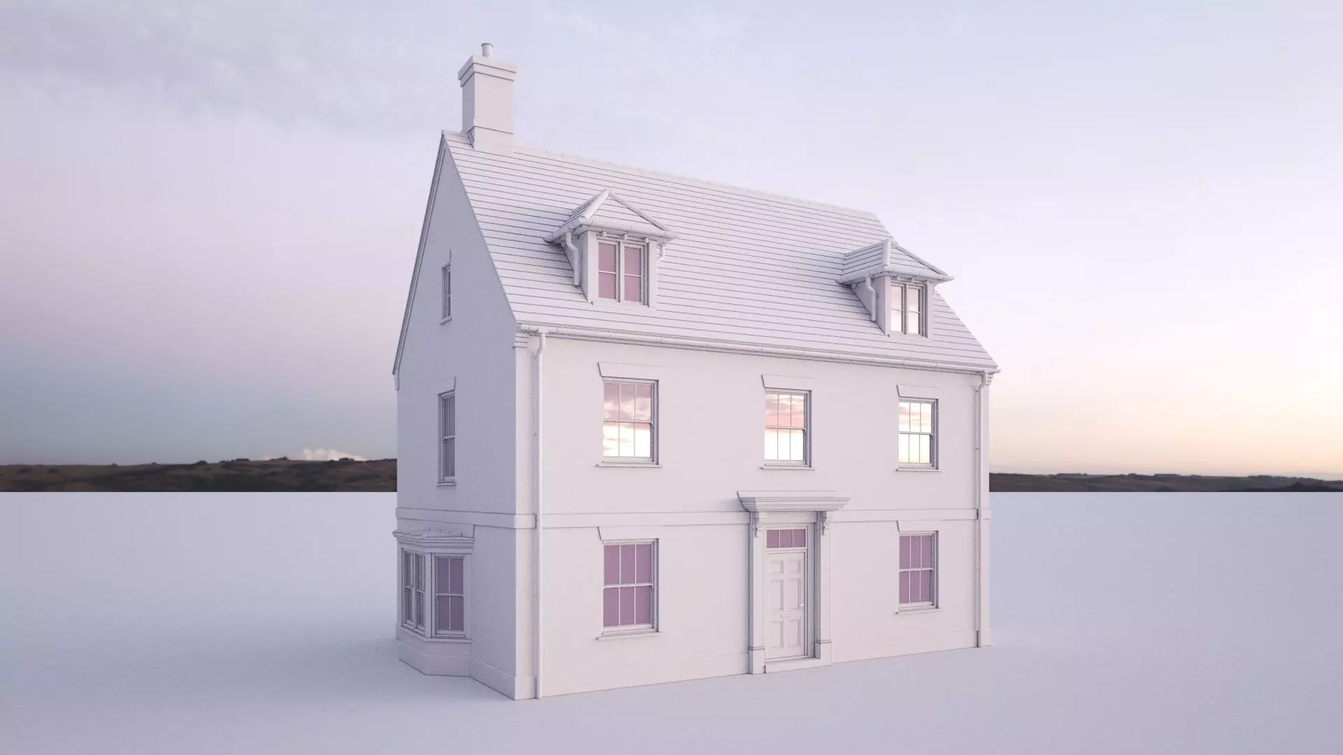 British House Bosc 4F2 3D model_0