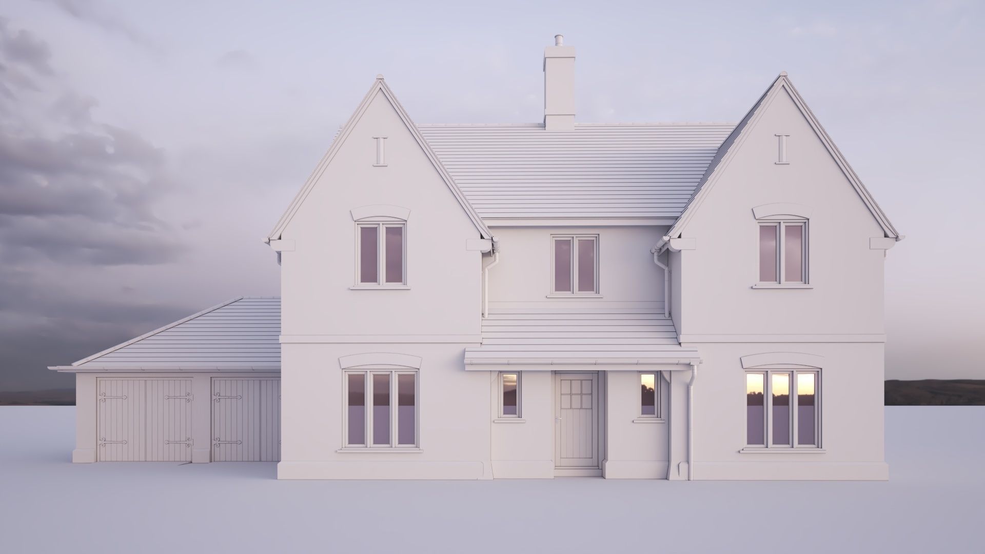 British House Bosc 5B 3D model_1