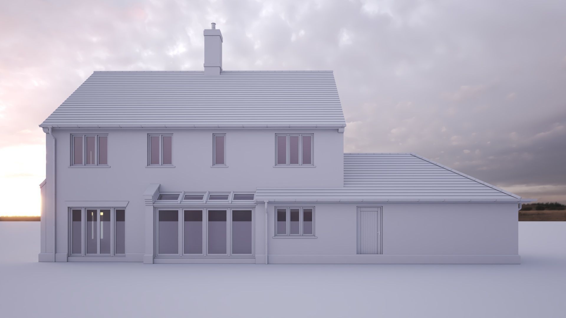 British House Bosc 5B 3D model_3
