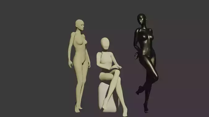 Mannequin fashion female