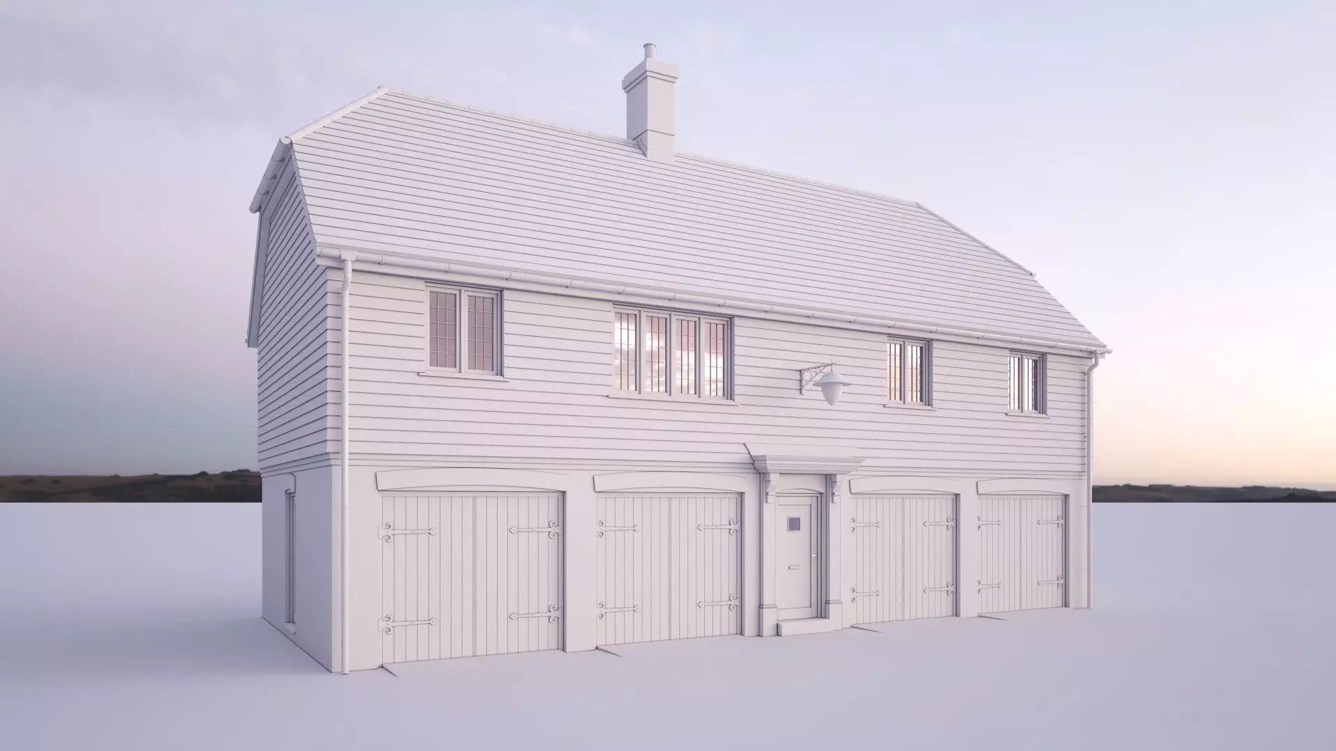 British House Bosc FOG B 3D model_0