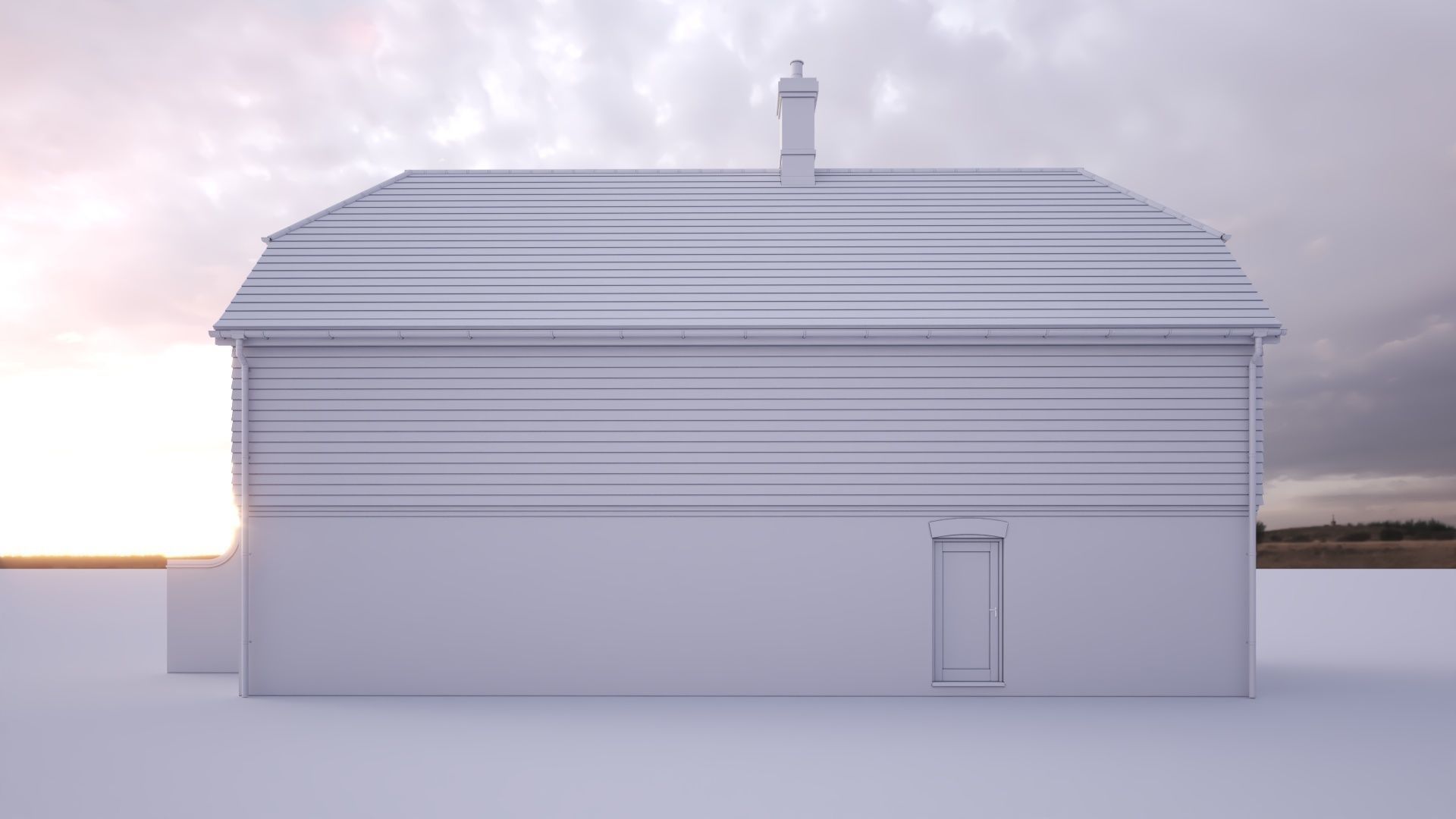 British House Bosc FOG B 3D model_3