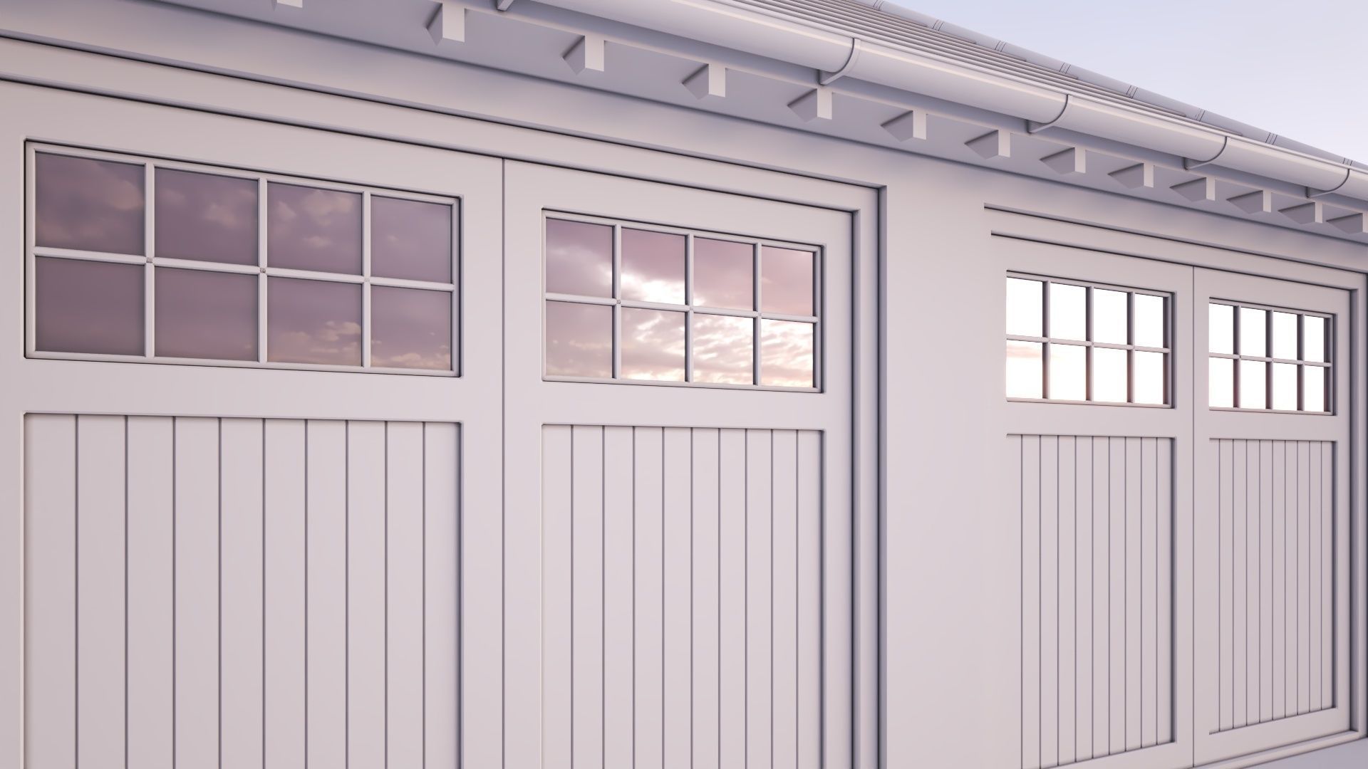 British House Bosc Garage GT 2D 3D model_6
