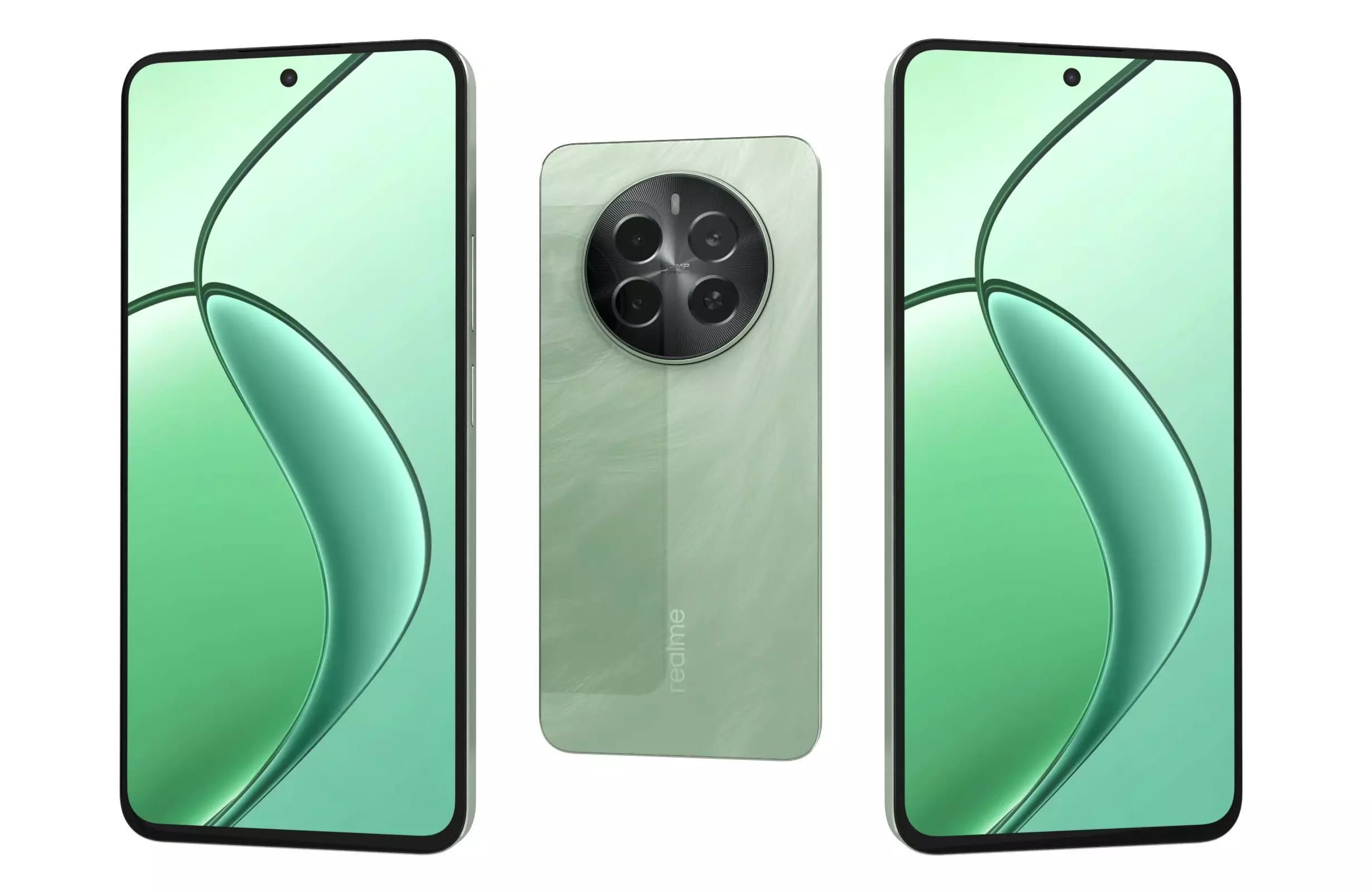 Realme P1 Green 3D model