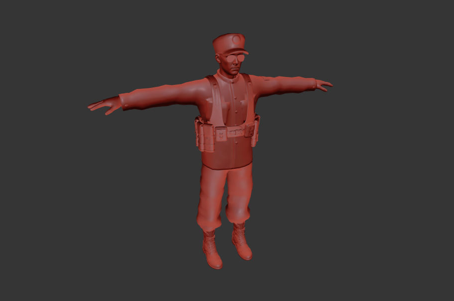 character collection 01 Low-poly 3D model_33