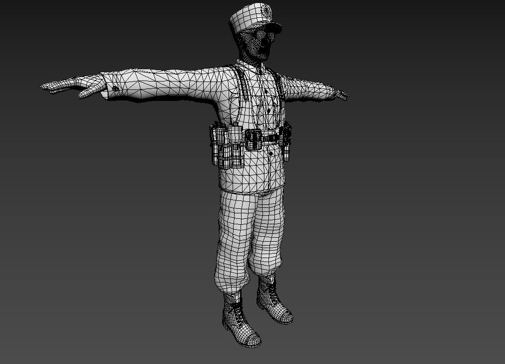 character collection 01 Low-poly 3D model_37