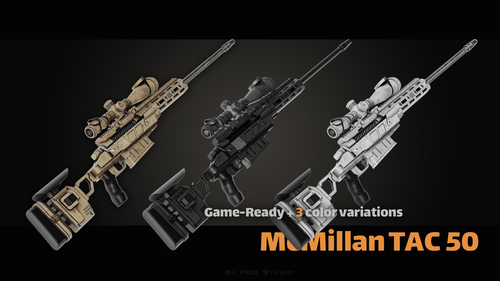 character collection 01 Low-poly 3D model_15