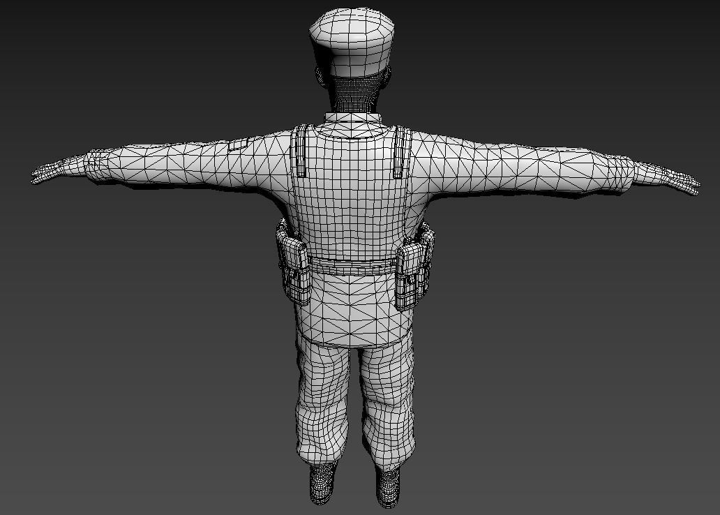 character collection 01 Low-poly 3D model_39