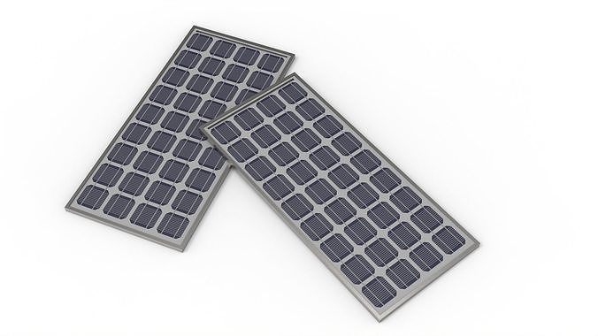 Solar Plate 3D model