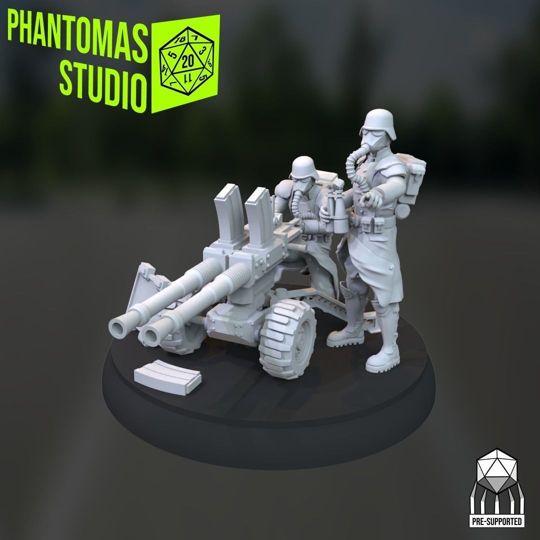 Lycan Heavy Stubber 3D print model_3