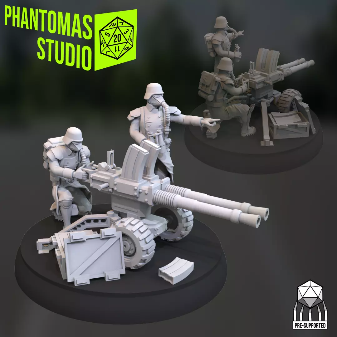 Lycan Heavy Stubber 3D print model_0