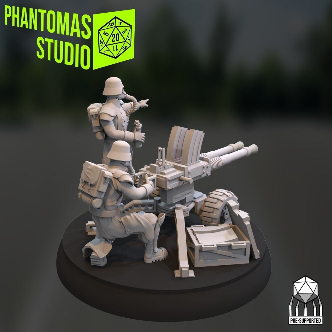 Lycan Heavy Stubber 3D print model_1