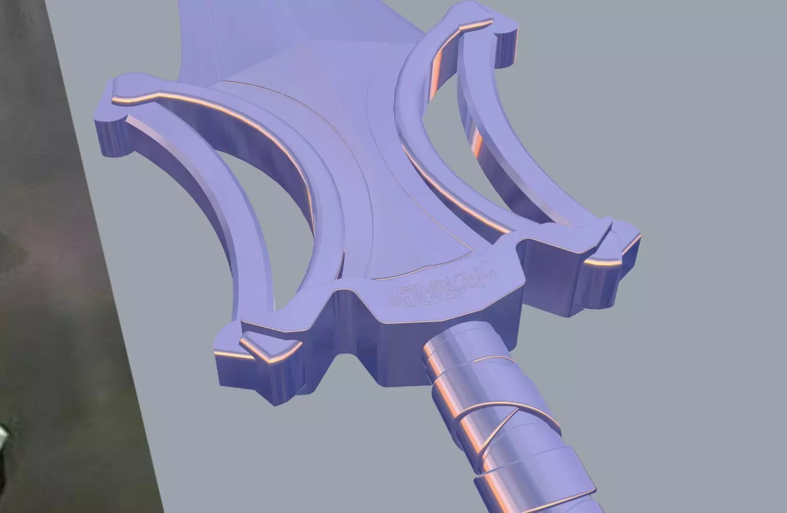 Sword of Power 2026 movie REPLICA 3D print model_1